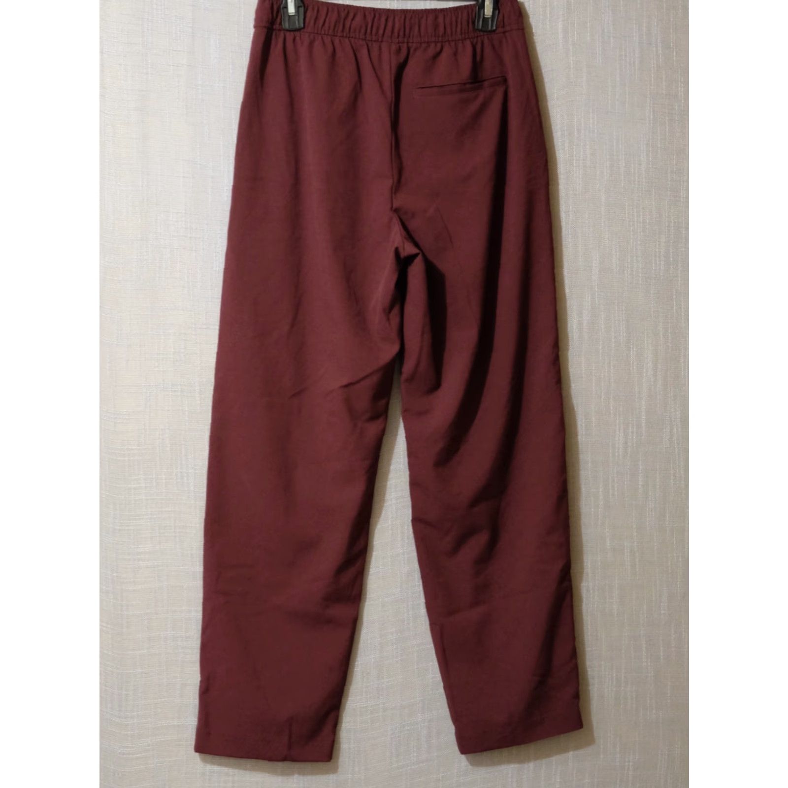 Old Navy Old Navy High-Rise Billie Pants Womens S Wine Pockets Comfort Waistband Size 28" / US 6 / IT 42 - 5 Thumbnail