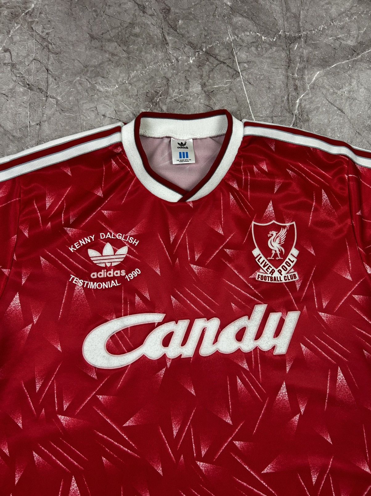 Adidas Liverpool Home Shirt 1989 / 1991 4 Adidas Candy Size US M / EU 48-50 / 2 - 3 Thumbnail
