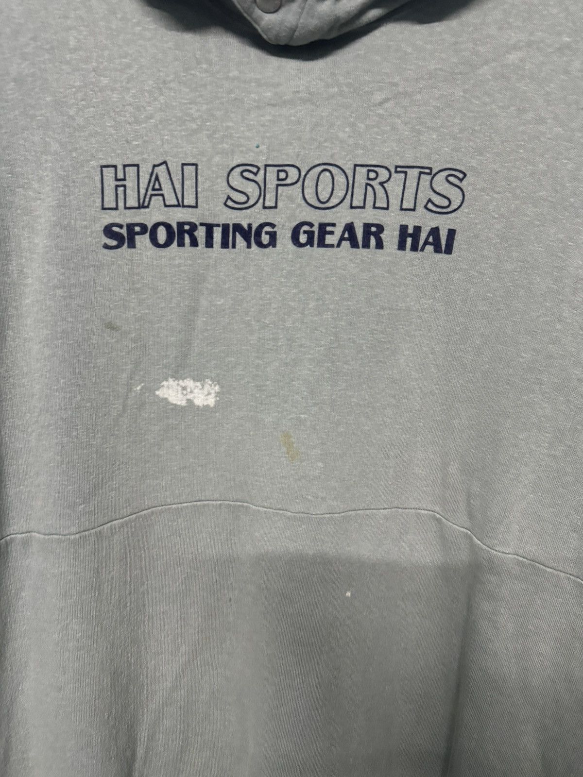 Hai Sporting Gear 💥 VINTAGE ISSEY MIYAKE HAI SPORTING GEAR SUNFADED HOODIE Size US M / EU 48-50 / 2 - 10 Thumbnail