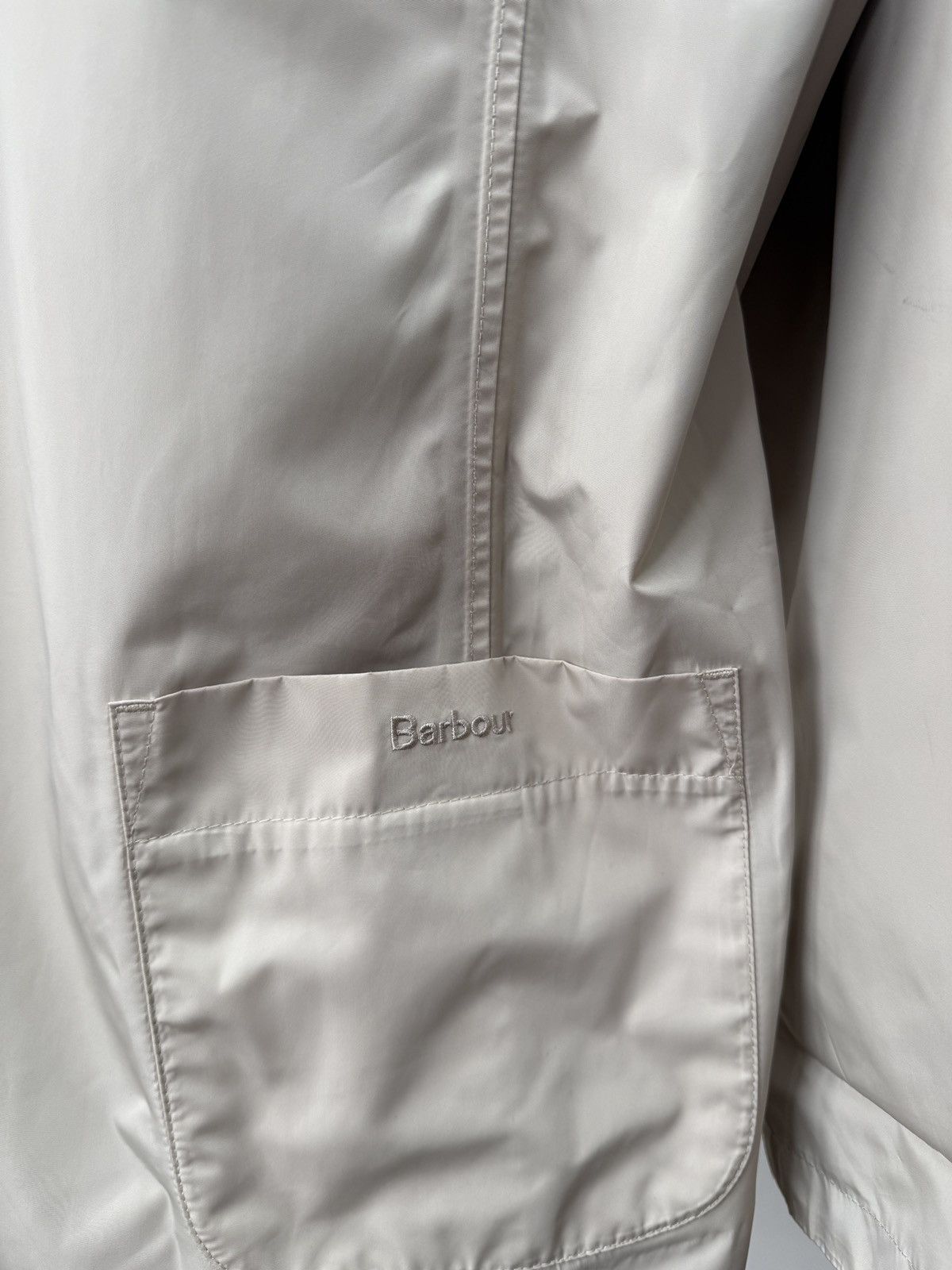 Barbour Vintage Barbour Reversible Derby Jacket Coat Beige Check Size L / US 10 / IT 46 - 3 Thumbnail