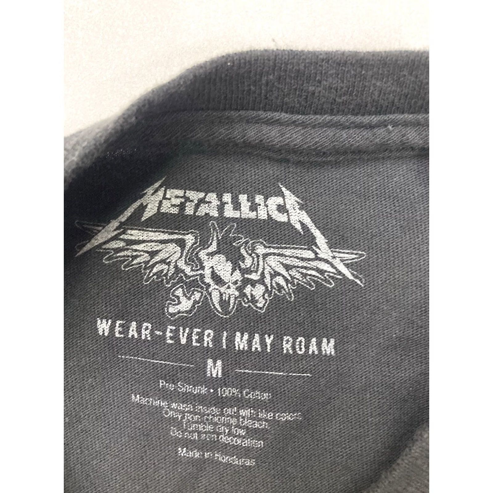 Vintage VINTAGE Metallica Worldwiredtour Graphic T-shirt Men Medium Black Music World Wired Tour Size US M / EU 48-50 / 2 - 5 Thumbnail