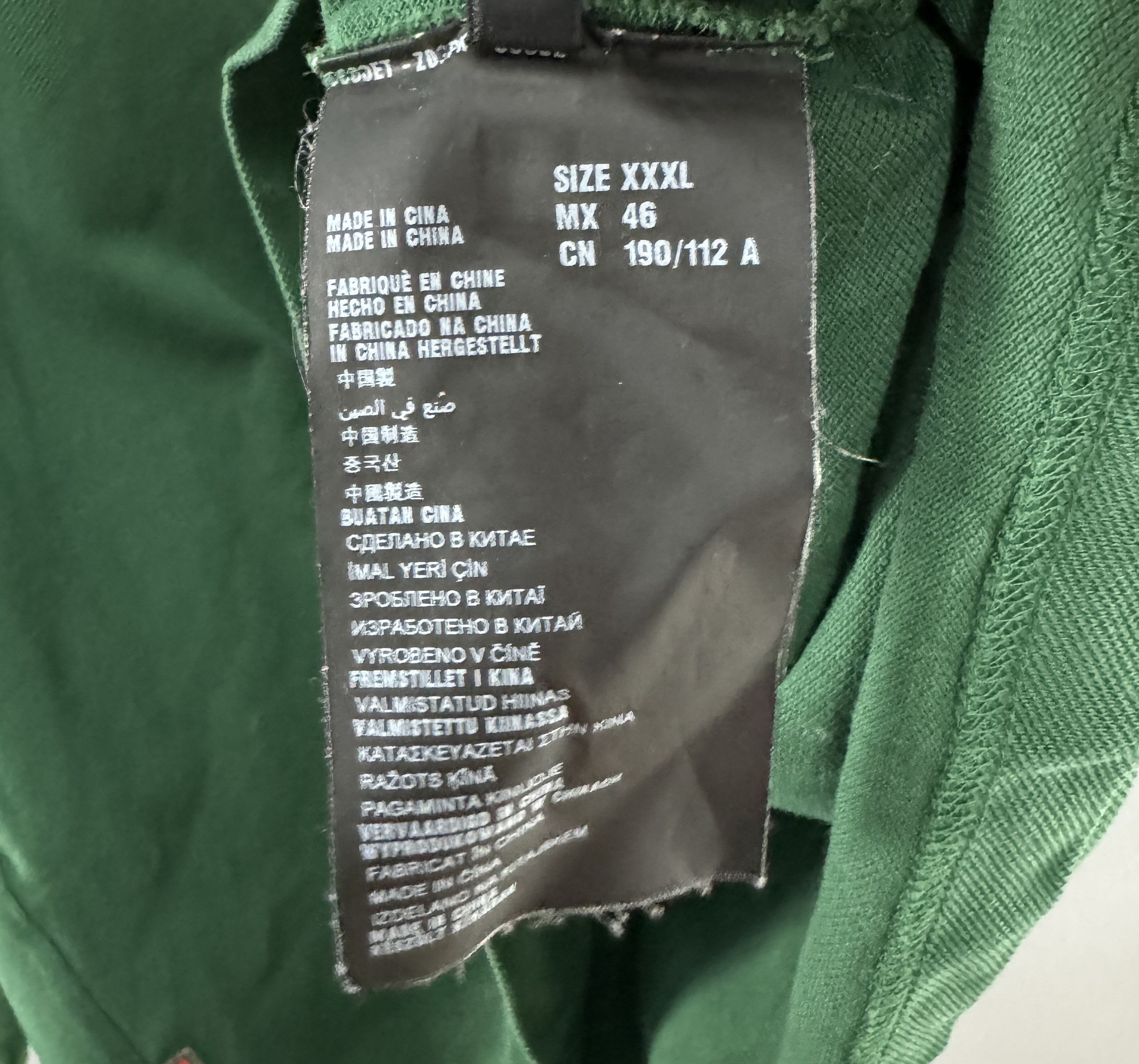 Prada Prada Milano Polo Shirt Long Sleeve Small Logo Green Size L Size US L / EU 52-54 / 3 - 7 Thumbnail