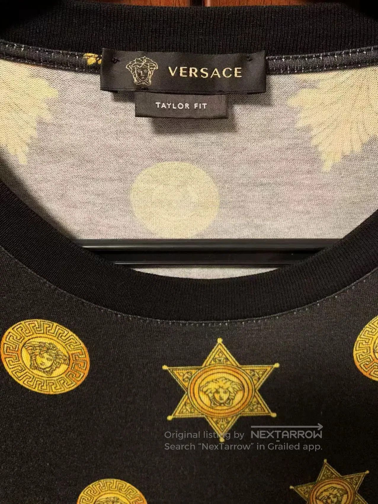 Japanese Brand Versace Men's Baroque Print Short-Sleeve T-Shirt. Size US L / EU 52-54 / 3 - 3 Thumbnail