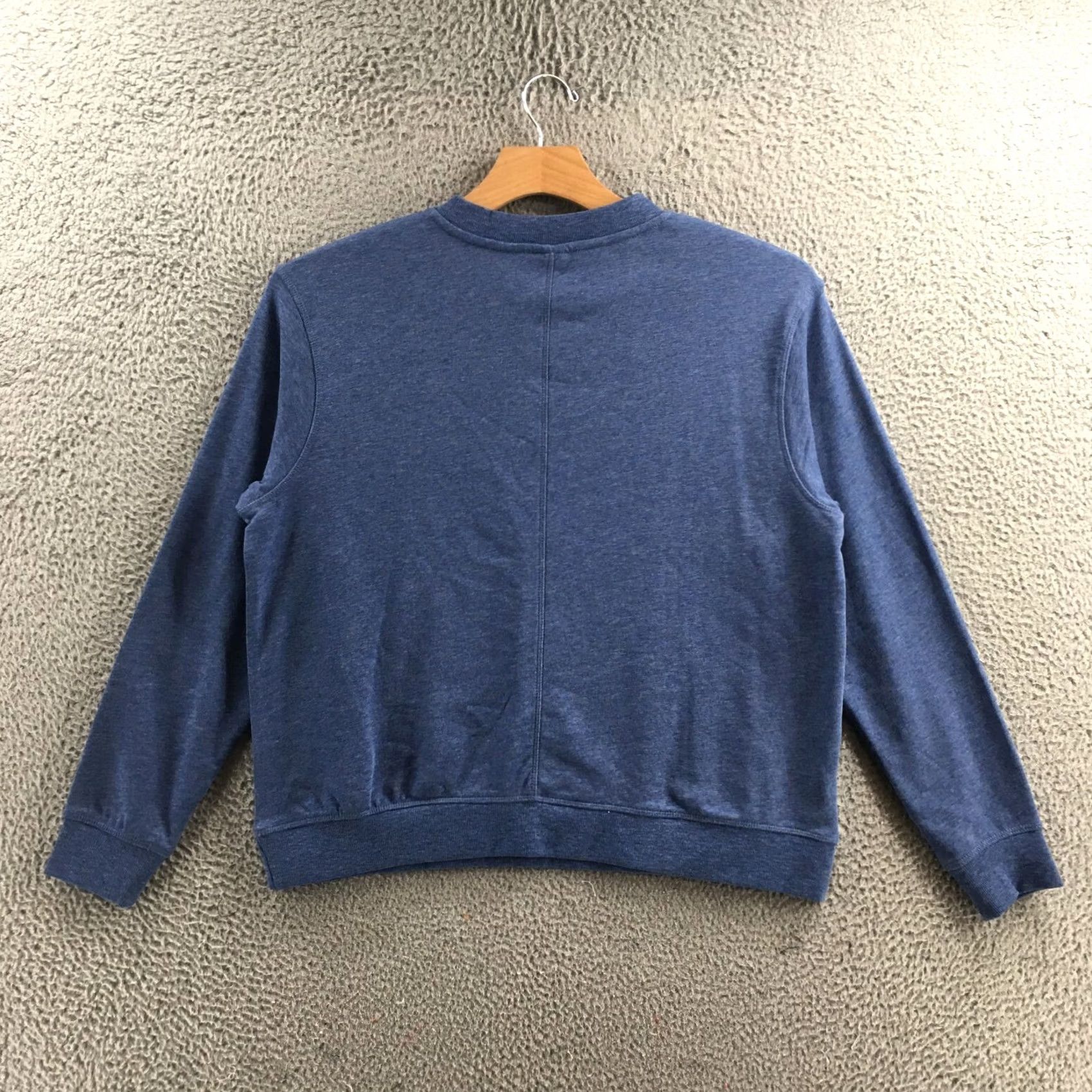 H&M H & M Sweatshirt Mens L Blue Longsleeve Round Neck Pullover Casual Comfort NEW Size US L / EU 52-54 / 3 - 7 Thumbnail
