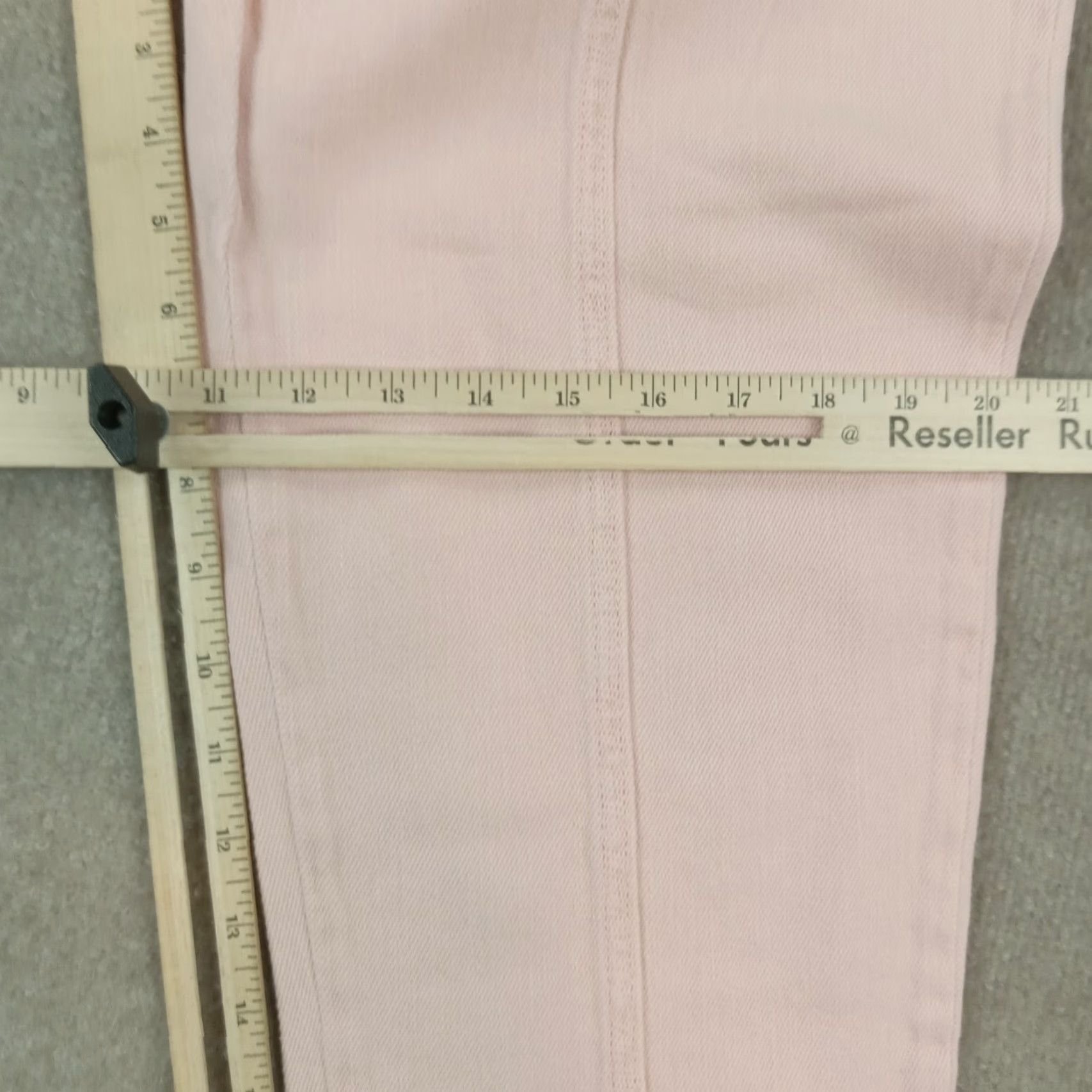 Vintage We The Free Women's Pink Skinny Leg Pants Size 27 Cotton Comfortable Casual Size 27" / US 4 / IT 40 - 4 Thumbnail