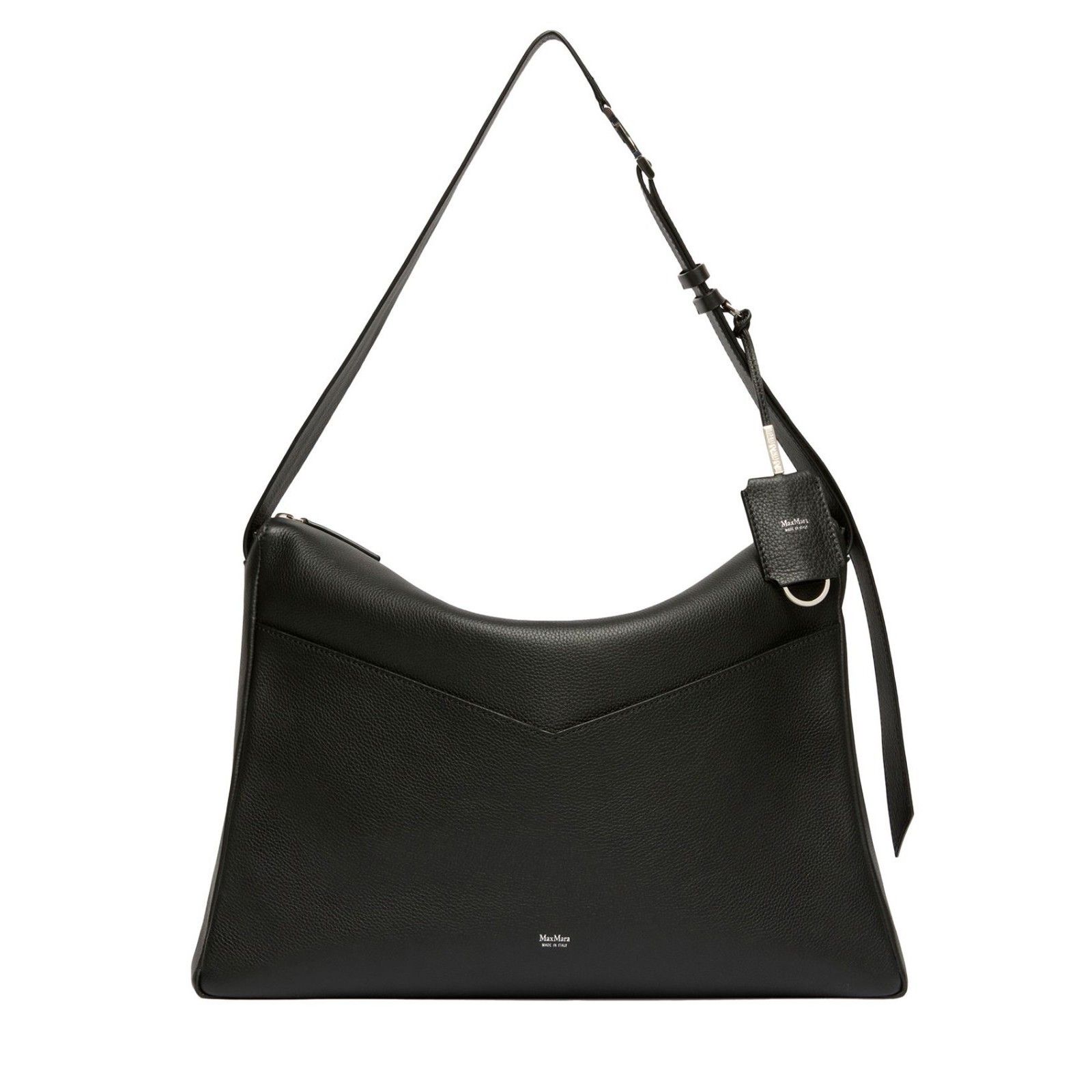 Max Mara MAX MARA Black Kipper leather shoulder bag New And Authentic Size ONE SIZE - 1 Thumbnail