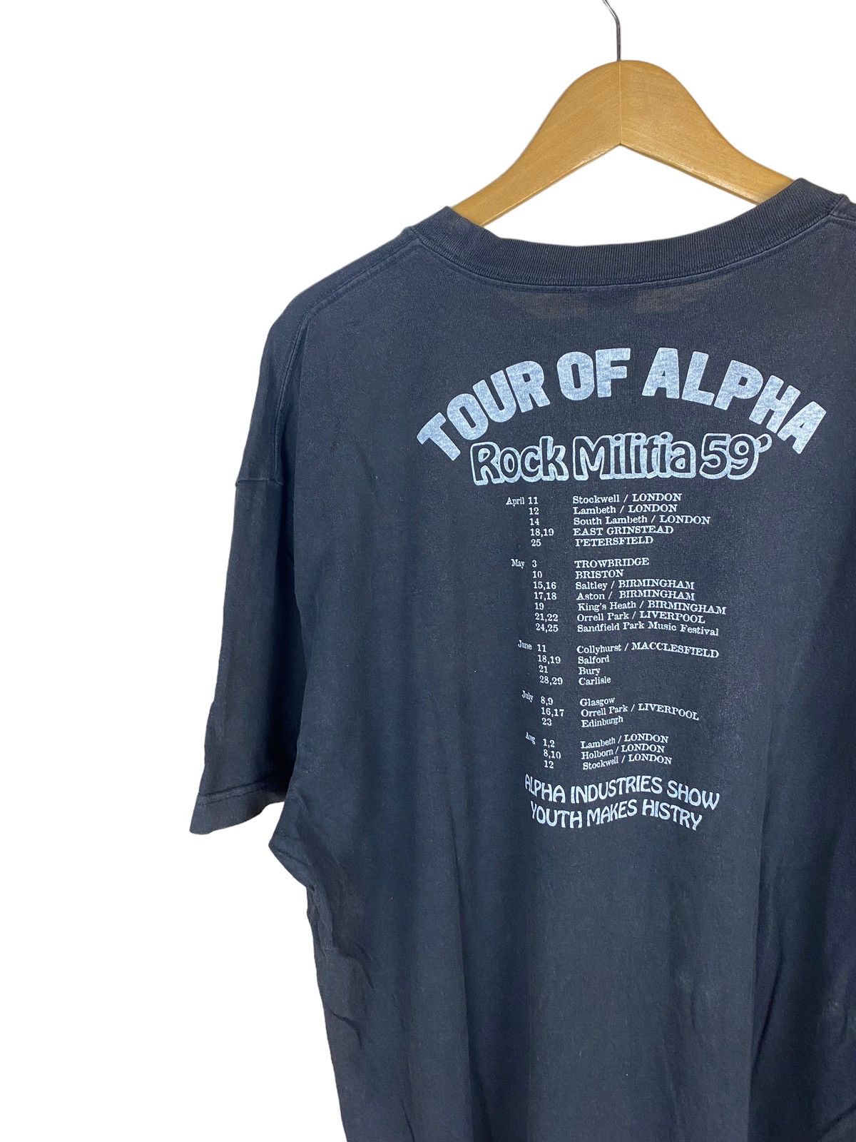 Alpha Industries Oversized Alpha Industries Tour Shirt Size US XXL / EU 58 / 5 - 6 Thumbnail