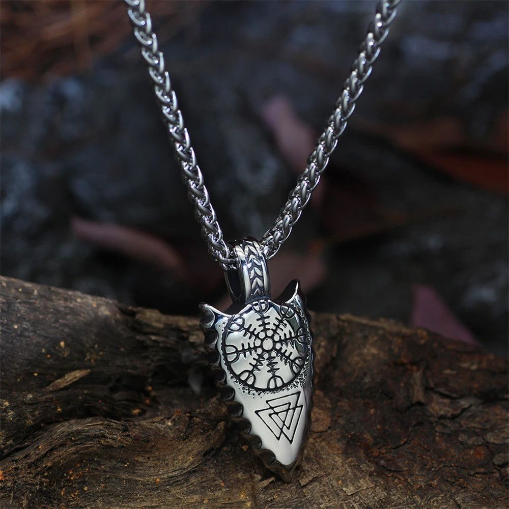 Other Vintage Norse Compass Spear Necklace Size ONE SIZE - 3 Thumbnail