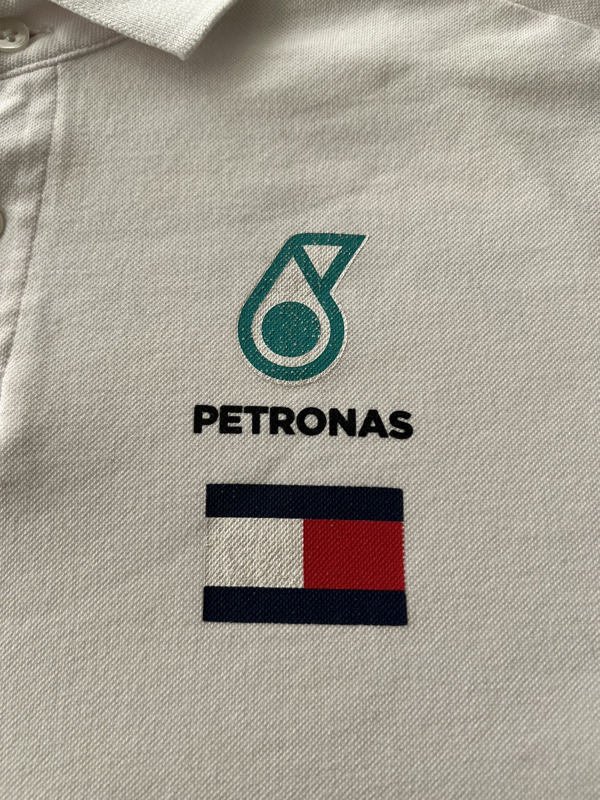 Mercedes-Benz Mercedes Benz AMG Tommy Hilfiger F1 Formula 1 Polo T-shirt Size US L / EU 52-54 / 3 - 5 Thumbnail
