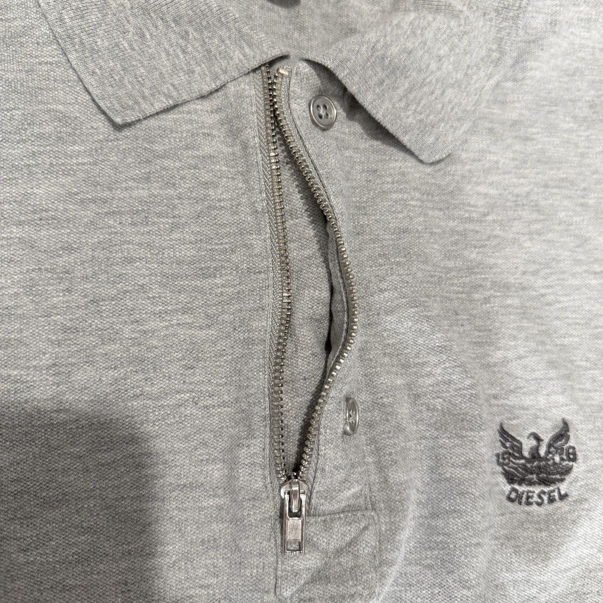 Diesel Diesel Zip Up Polo Shirt Size US M / EU 48-50 / 2 - 5 Thumbnail