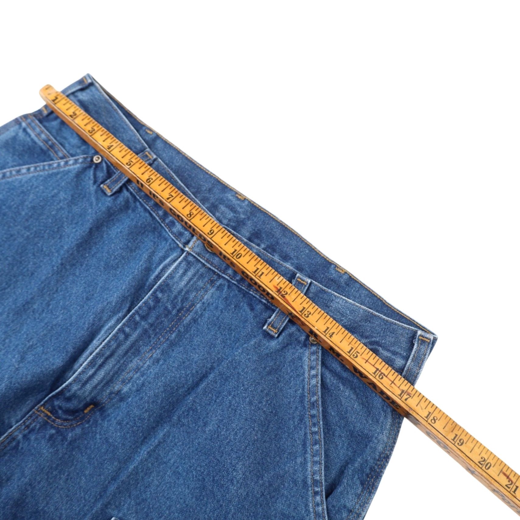 Carhartt VINTAGE Carhartt Baggy Denim Double Knee Carpenter Pants Men 34 Blue DST B73-DST Size US 34 / EU 50 - 7 Thumbnail