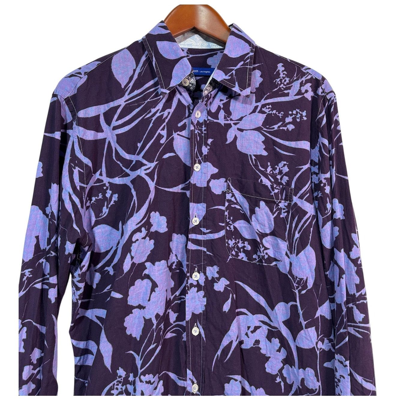 Georg Roth Size L | GEORG ROTH Men's Button Front Abstract Floral Shirt Size US L / EU 52-54 / 3 - 5 Thumbnail