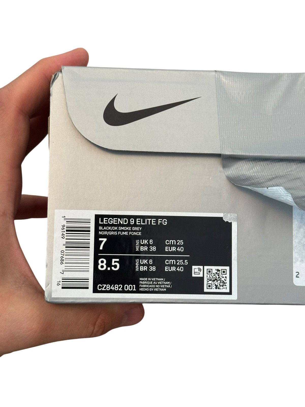 Nike Nike Tiempo Legend 9 Elite FG Shadow Pack Soccer Shoes US7 Size US 7 / EU 40 - 9 Thumbnail