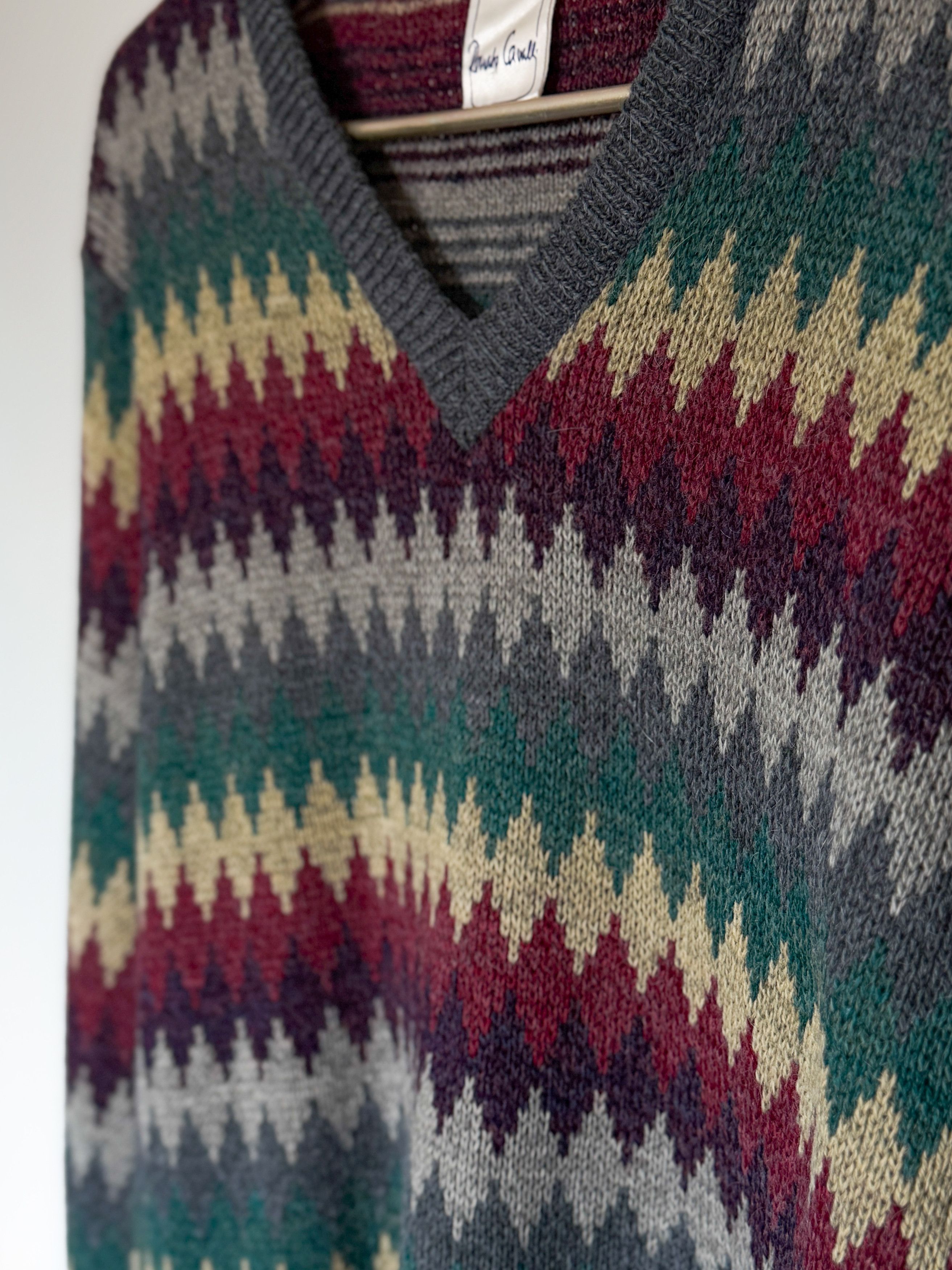 Vintage Renato Cavalli Vintage Men’s Sweater Size US S / EU 44-46 / 1 - 4 Thumbnail