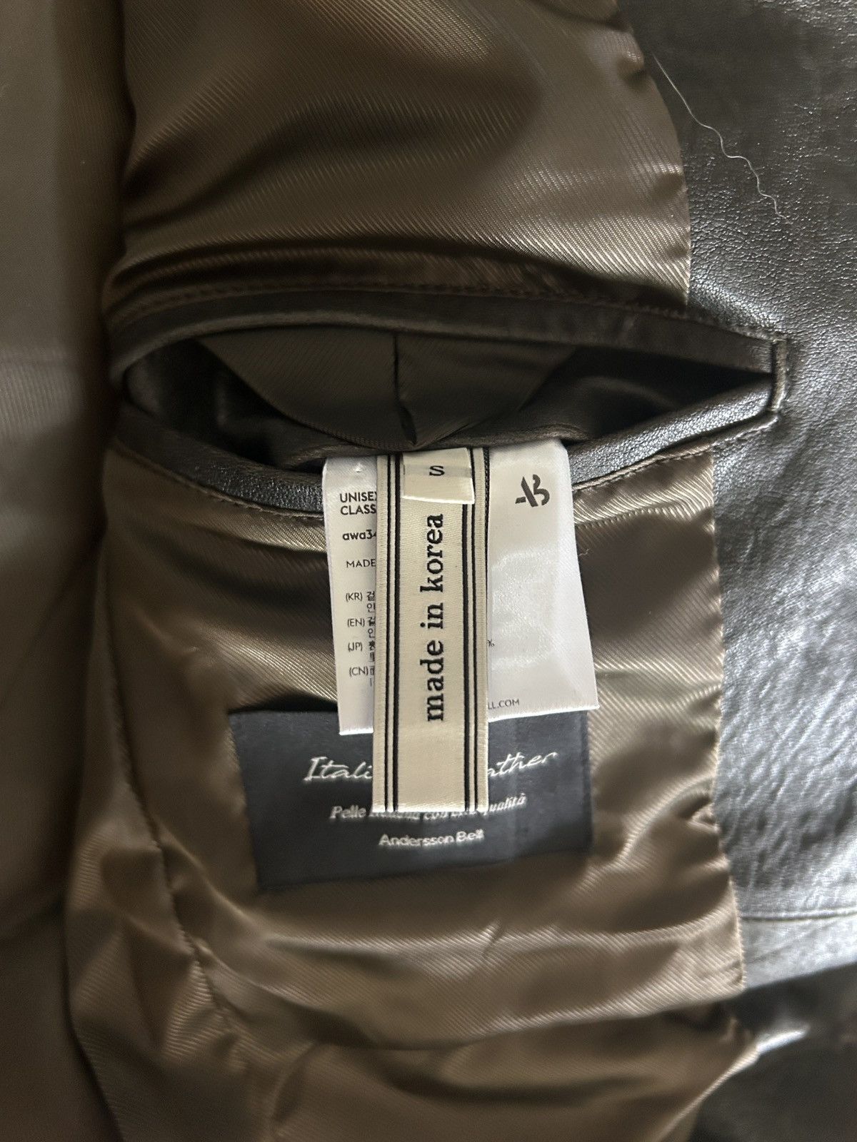 Andersson Bell Andersson Bell New Daddy Classic Distressed Leather Jacket Size US S / EU 44-46 / 1 - 11 Thumbnail