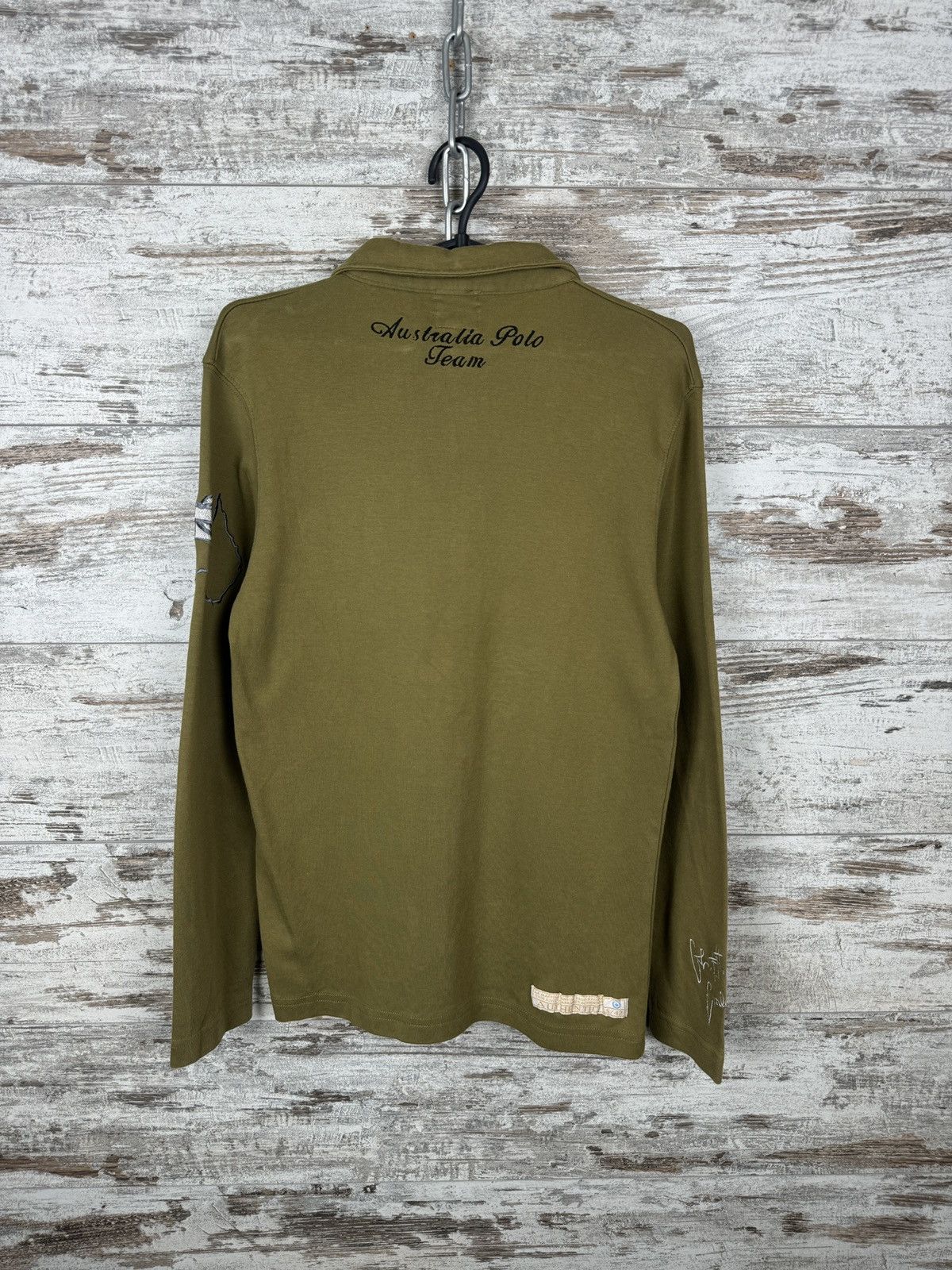 La Martina Mens Vintage La Martina longsleeve T-shirt tee Size US S / EU 44-46 / 1 - 11 Thumbnail