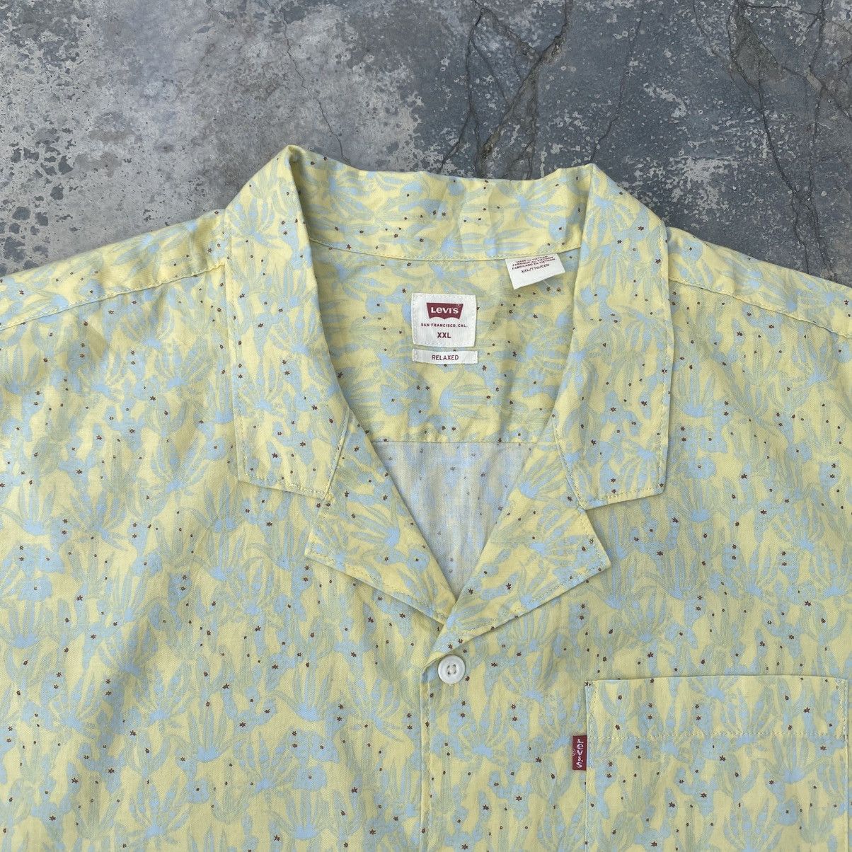 Levi's Y2K Levis Soft Lyocell Hawaii Shirt Size US XXL / EU 58 / 5 - 6 Thumbnail