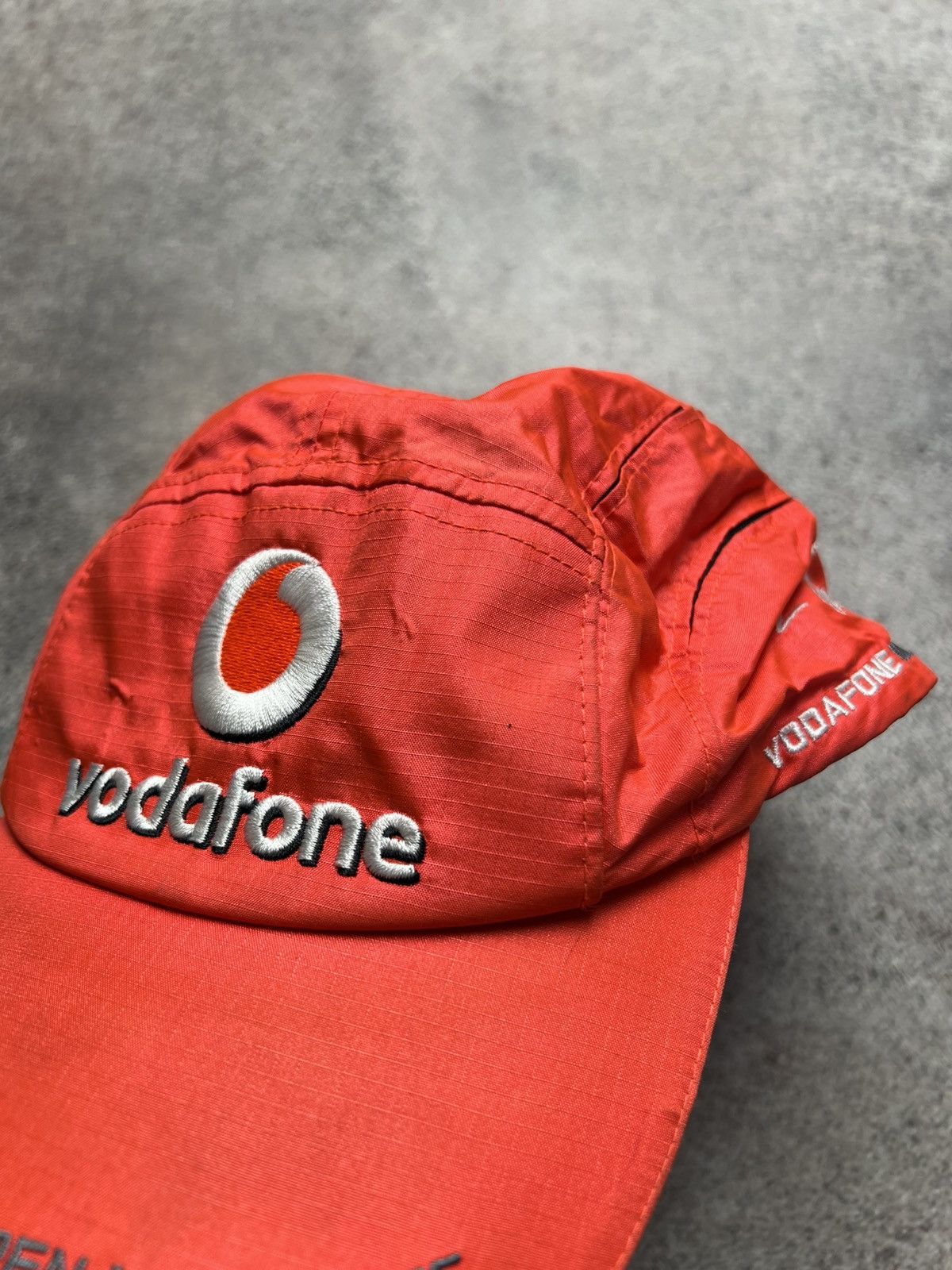 Mercedes-Benz × Vintage Vodafone McLaren Mercedes nylon racing cap Size ONE SIZE - 3 Thumbnail