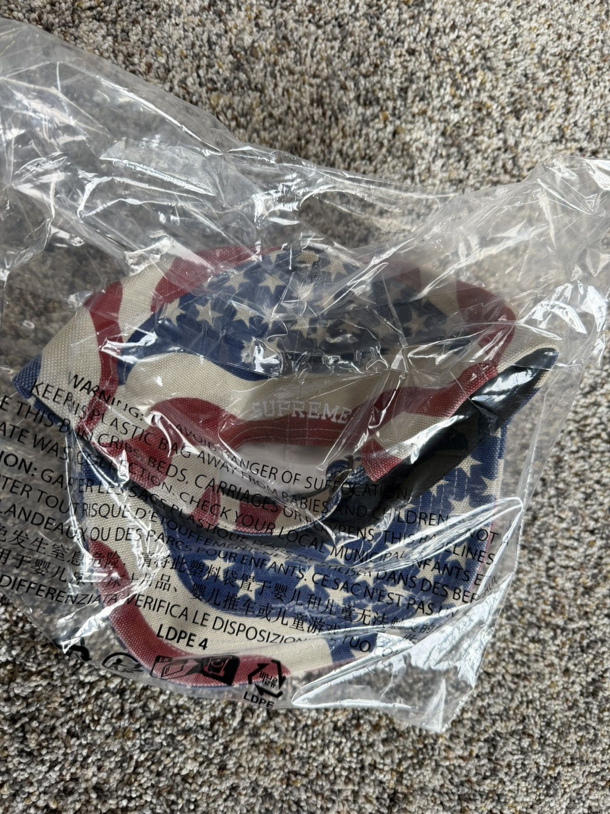 Supreme Pigment Coated S Logo 6-Panel USA SS26 Size ONE SIZE - 7 Thumbnail