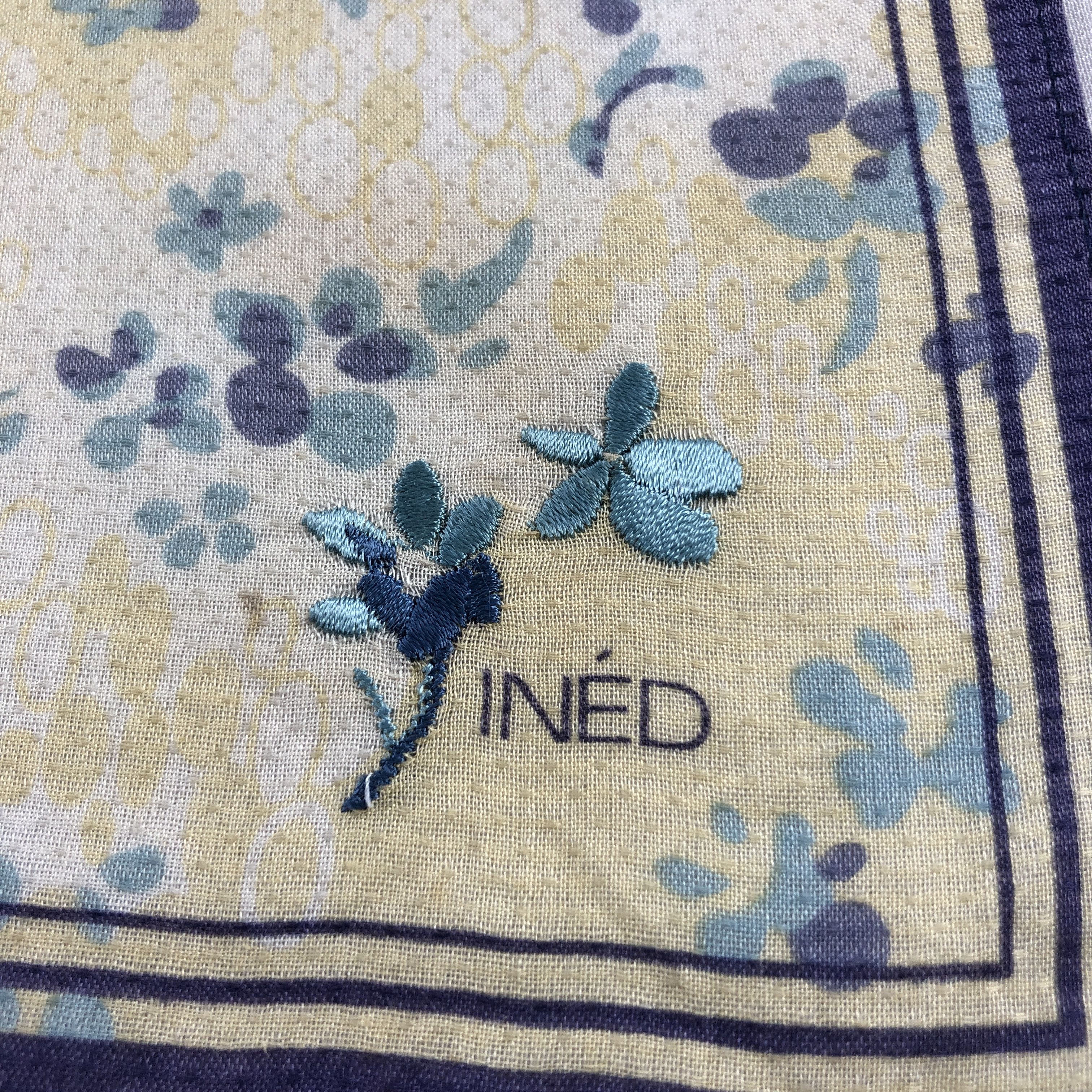 Vintage Ined Yohji Yamamoto Handkerchief Neckerchief Bandana H2586 Size ONE SIZE - 3 Thumbnail