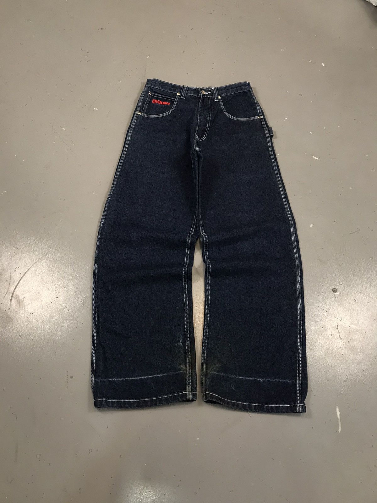 Southpole Vintage 594 SpellOut embroidered denim Size US 28 / EU 44 - 3 Thumbnail