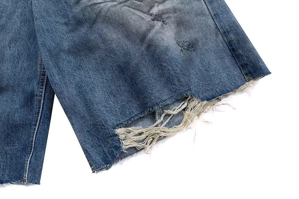 Other Washed Dirty High Street Ripped Distressed Baggy Jeans Size US 32 / EU 48 - 10 Thumbnail