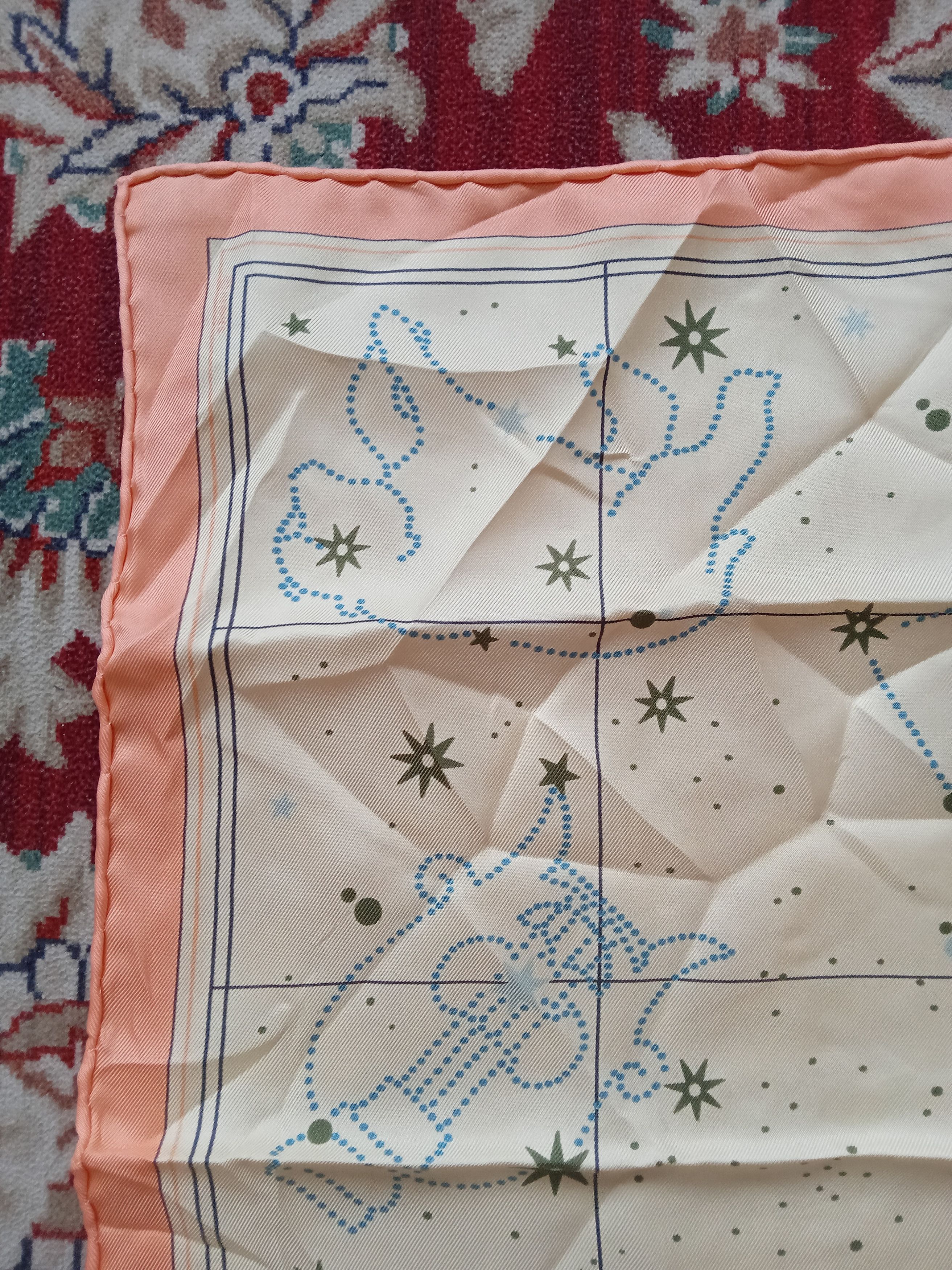 Hermes Vintage Hermes - Paris Small Silk Scarf Size ONE SIZE - 3 Thumbnail