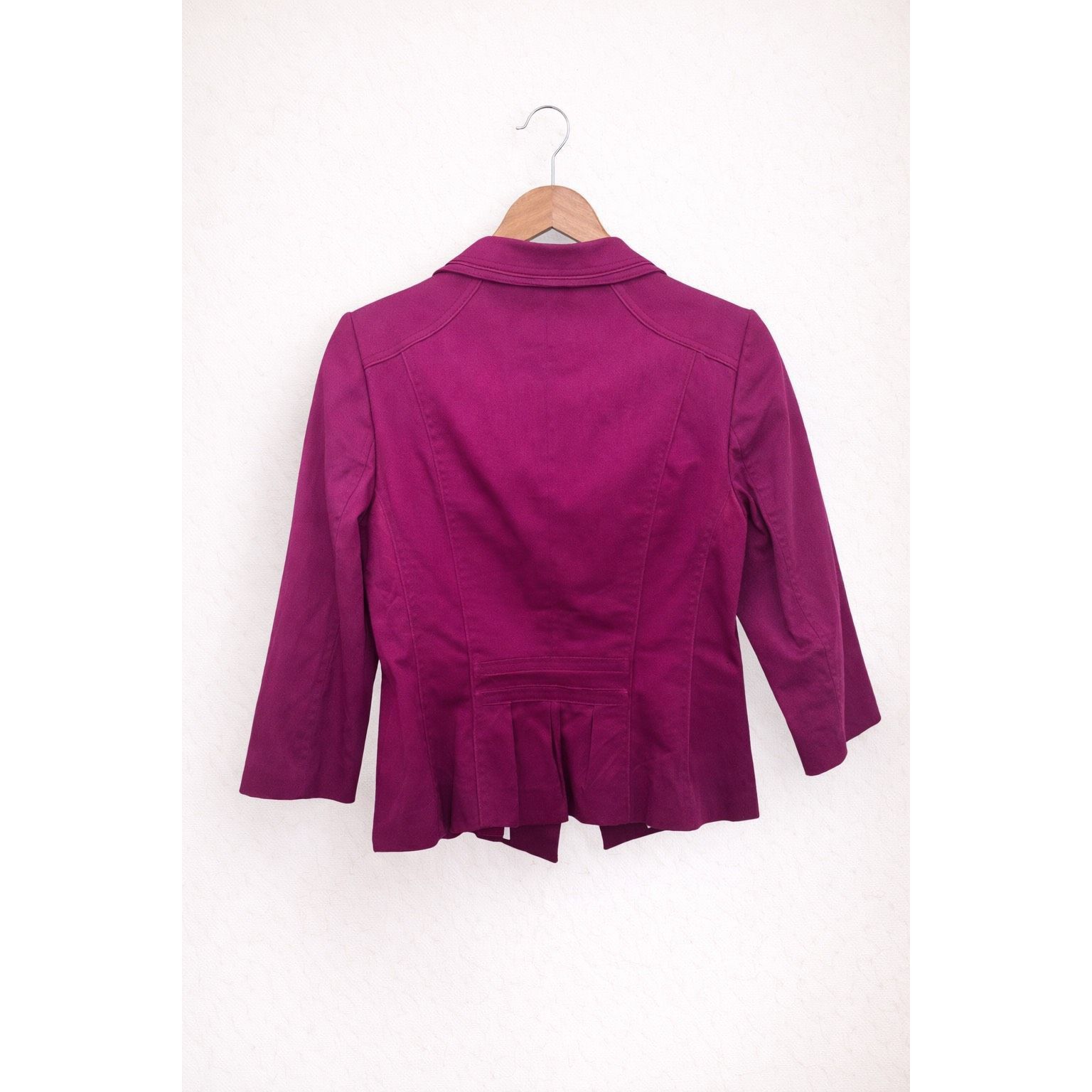 White House Black Market White House Black Market SZ 4 pink blazer Size S / US 4 / IT 40 - 2 Thumbnail