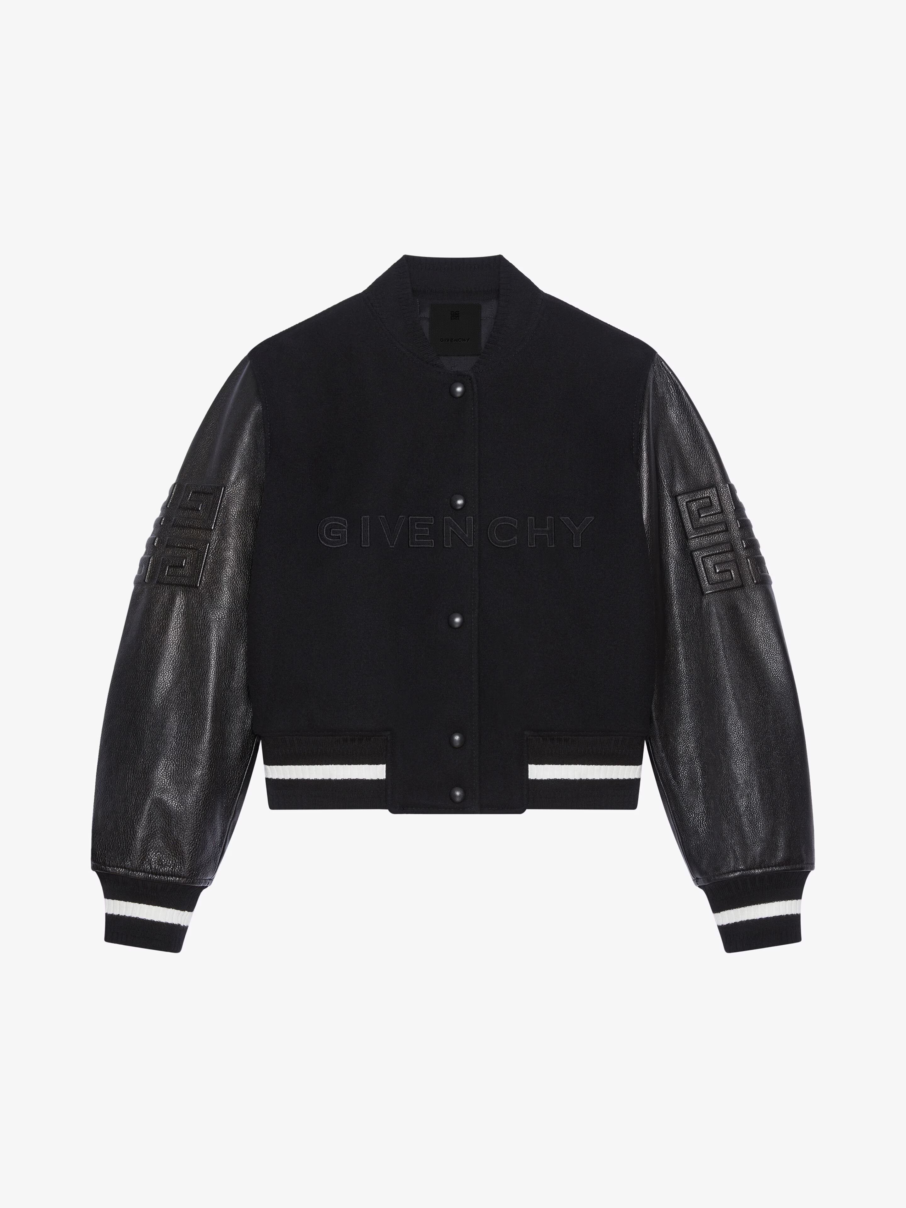 Givenchy o1srvl11e0725 Regular Fit Varsity Jacket in Black Size XS / US 0-2 / IT 36-38 - 1 Preview