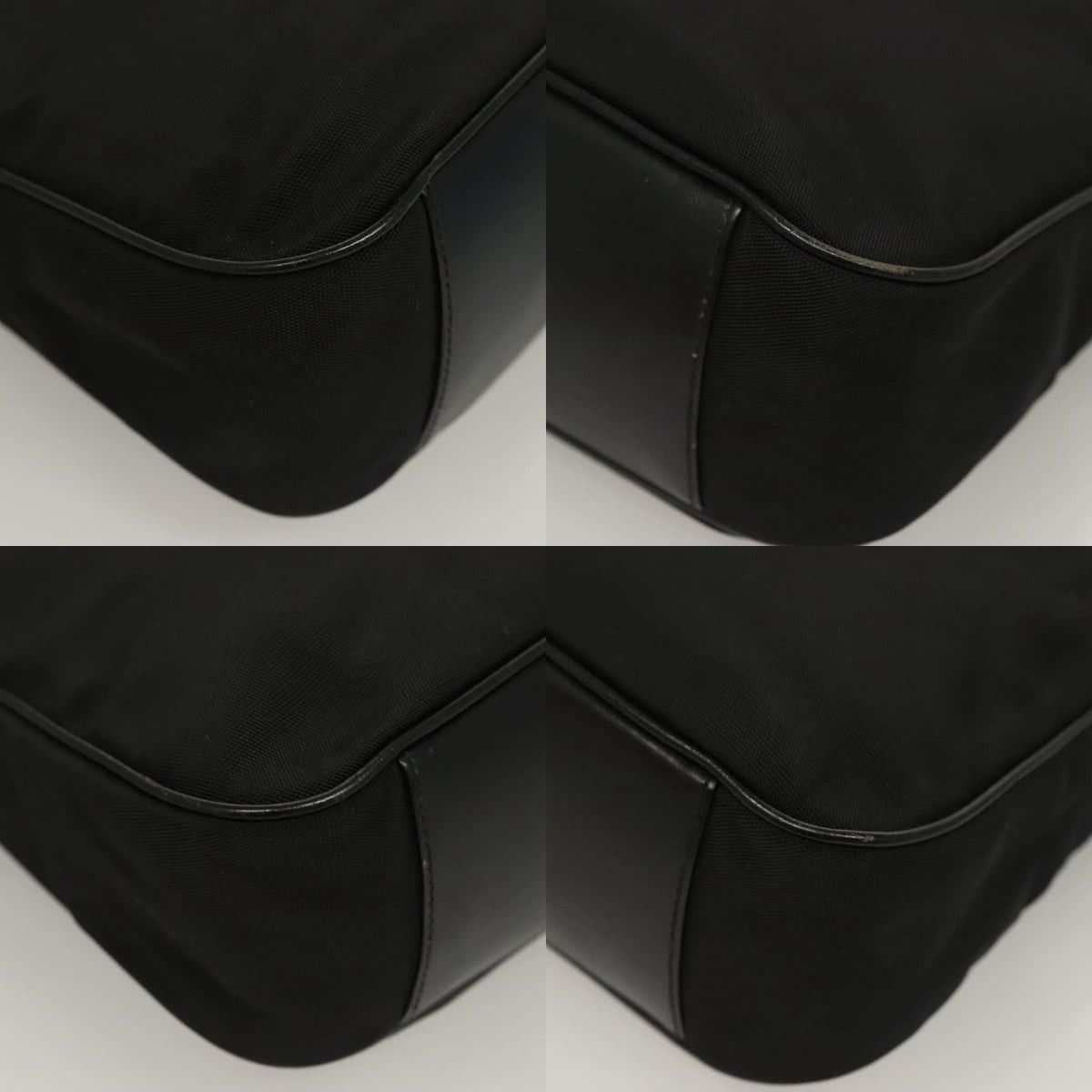 Gucci GUCCI Bamboo Handbag Canvas Black Silver 001 001 Size ONE SIZE - 10 Thumbnail