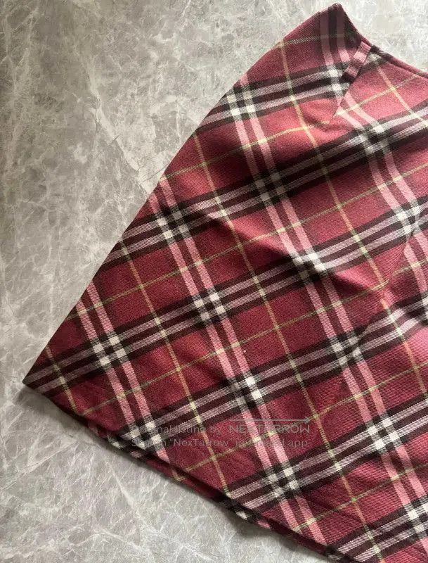 Burberry Burberry Color Block Wool Mini Skirt. Size 23" - 2 Thumbnail