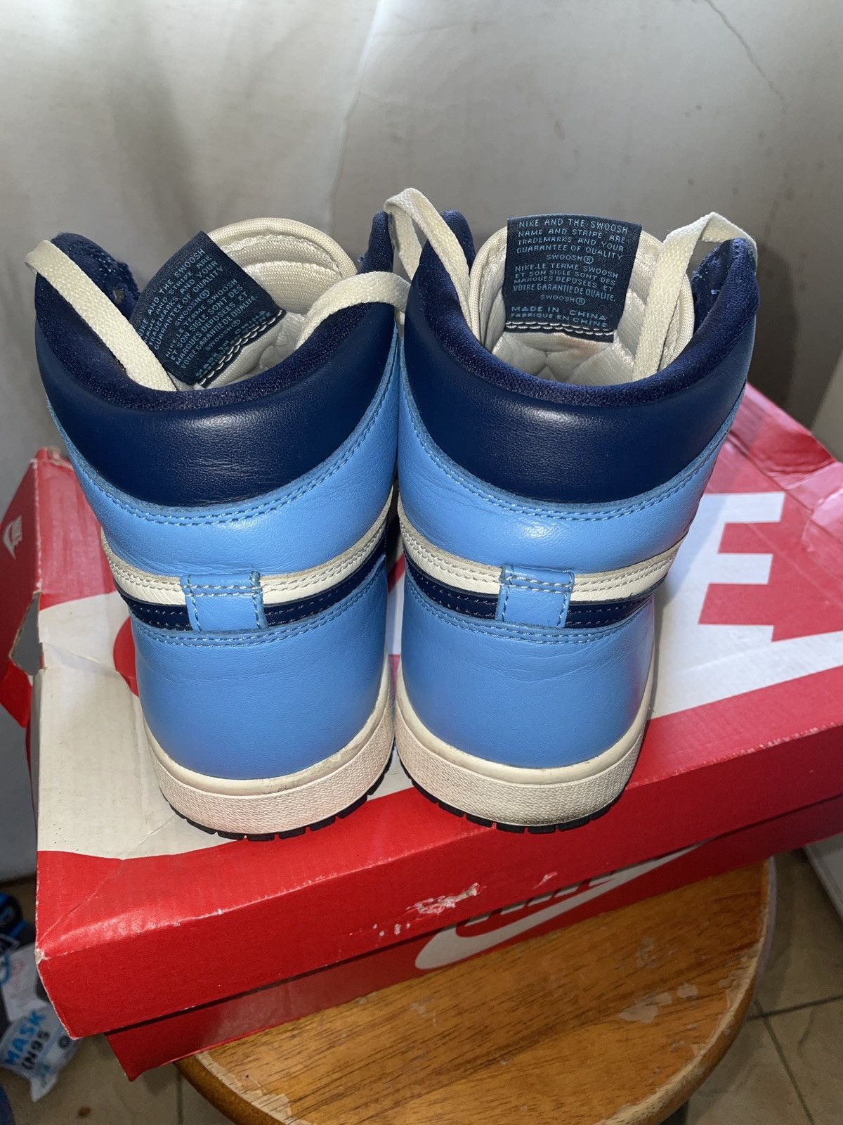 Jordan Brand Jordan 1 Obsidian Size US 7.5 / EU 40-41 - 5 Thumbnail