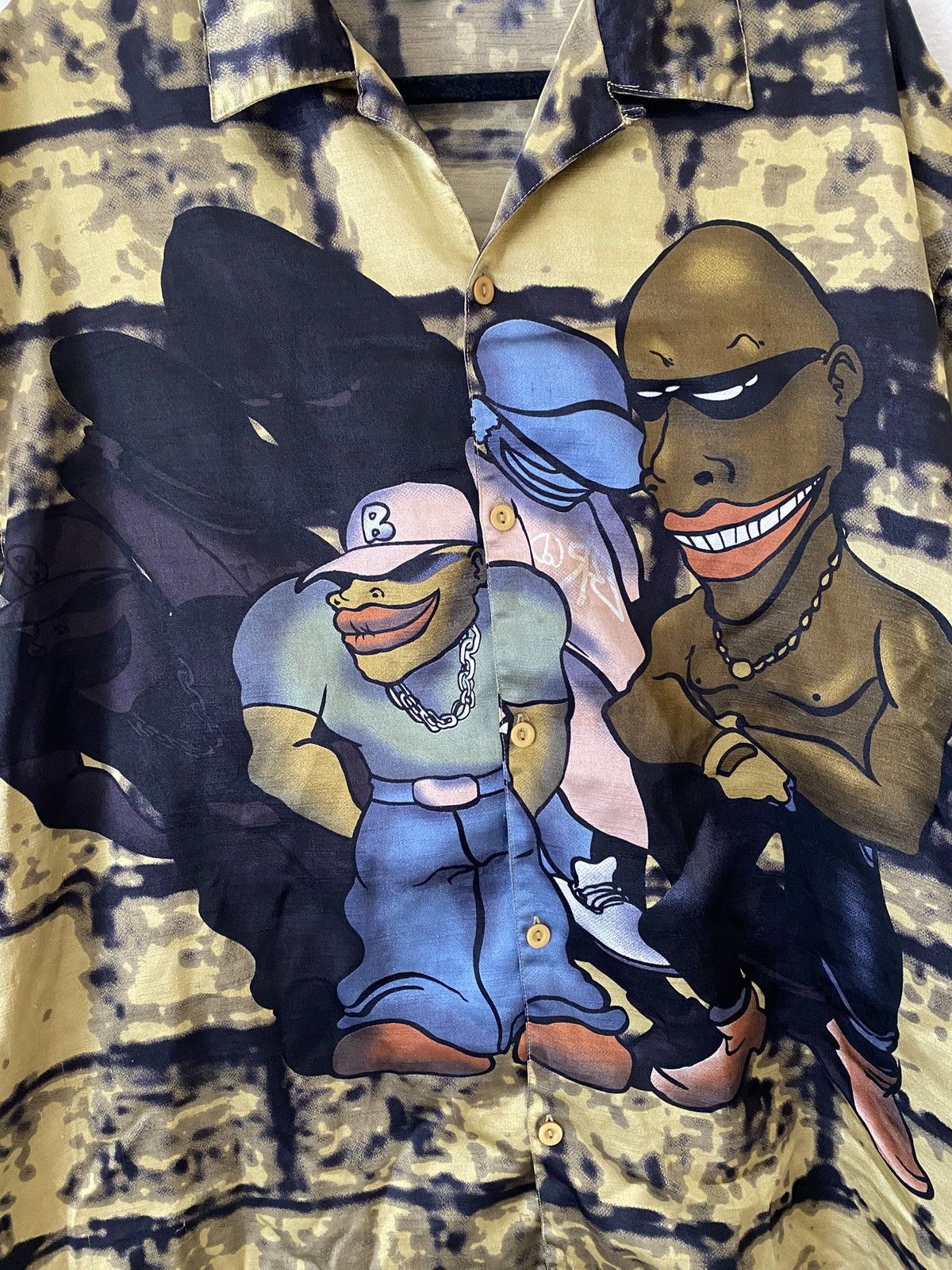 Other Homies Cartoon Style Characters Button Up Shirt Size US XXL / EU 58 / 5 - 2 Thumbnail