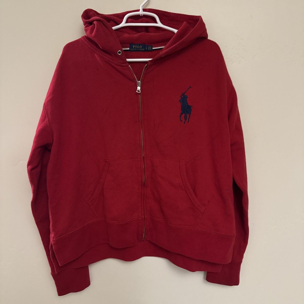 Polo Ralph Lauren Vintage Polo Ralph Lauren USA Full Zip Size US M / EU 48-50 / 2 - 2 Thumbnail
