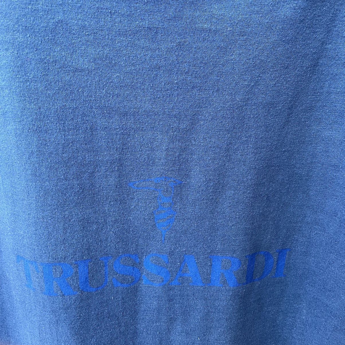 Trussardi × Vintage 🔥🔥Vintage Trussardi Big Logo Spellout Tee Size US L / EU 52-54 / 3 - 4 Thumbnail
