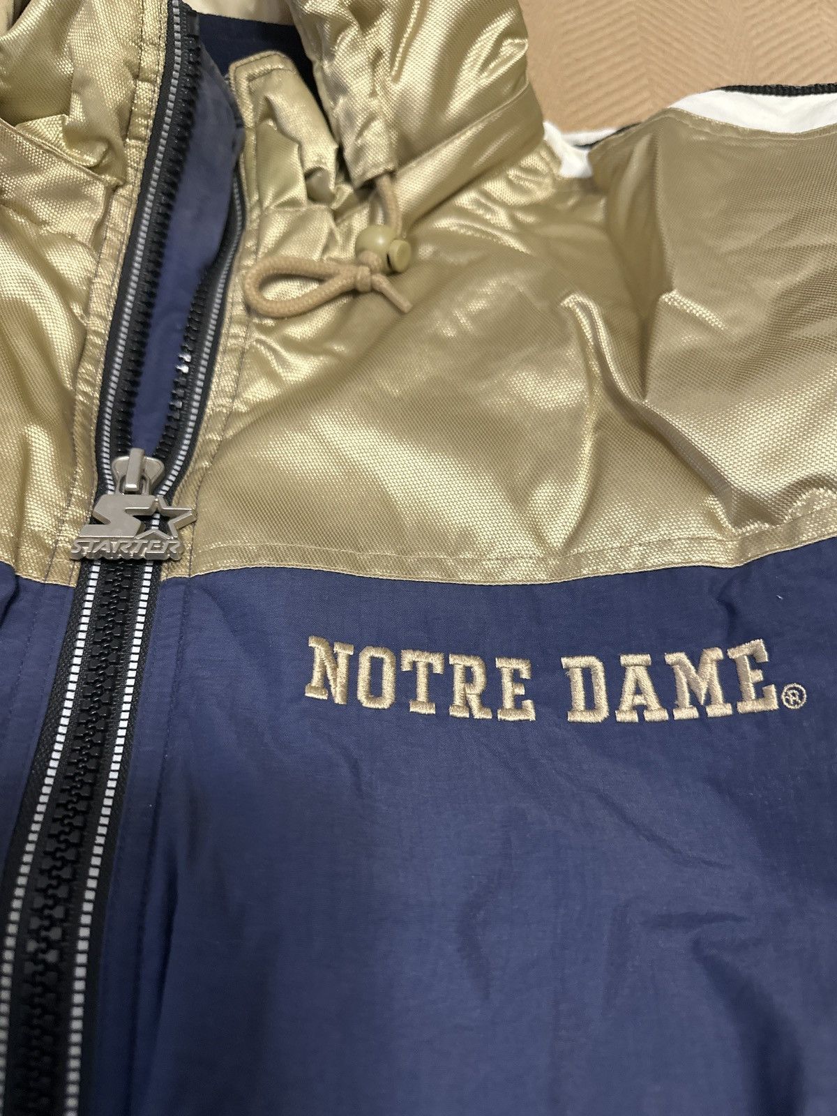 Starter Starter Full Zip Notre Dame Size US L / EU 52-54 / 3 - 4 Thumbnail