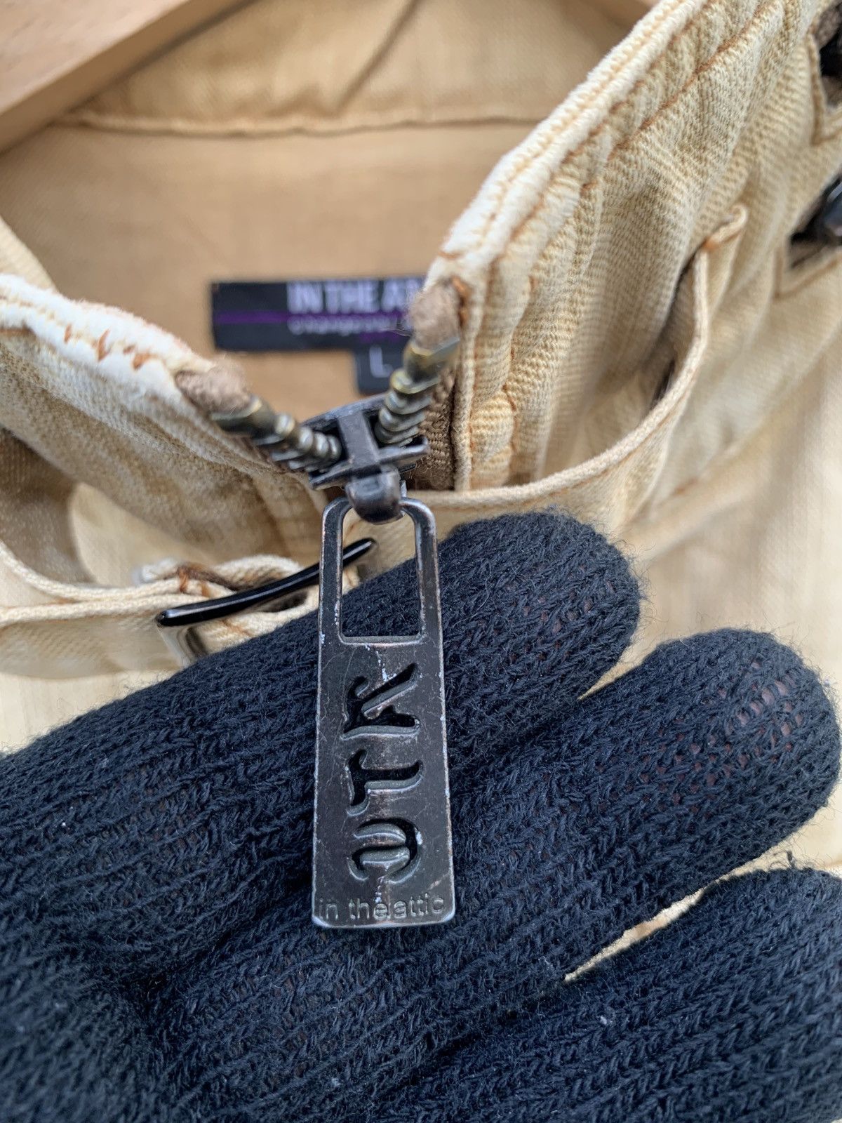 In The Attic Japanese Brand in tha attic Multic Pocket Distressed Jacket Size US L / EU 52-54 / 3 - 16 Thumbnail