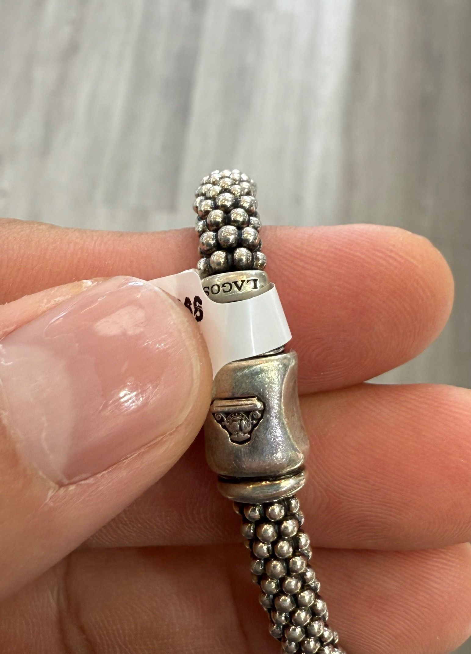Other Lagos Sterling silver 18K gold caviar X Bracelet Size ONE SIZE - 3 Thumbnail