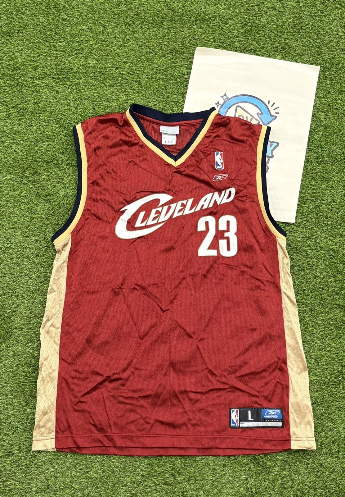 Adidas CLEVELAND CAVALIERS LEBRON JAMES ADIDAS JERSEY Size US L / EU 52-54 / 3 - 1 Thumbnail