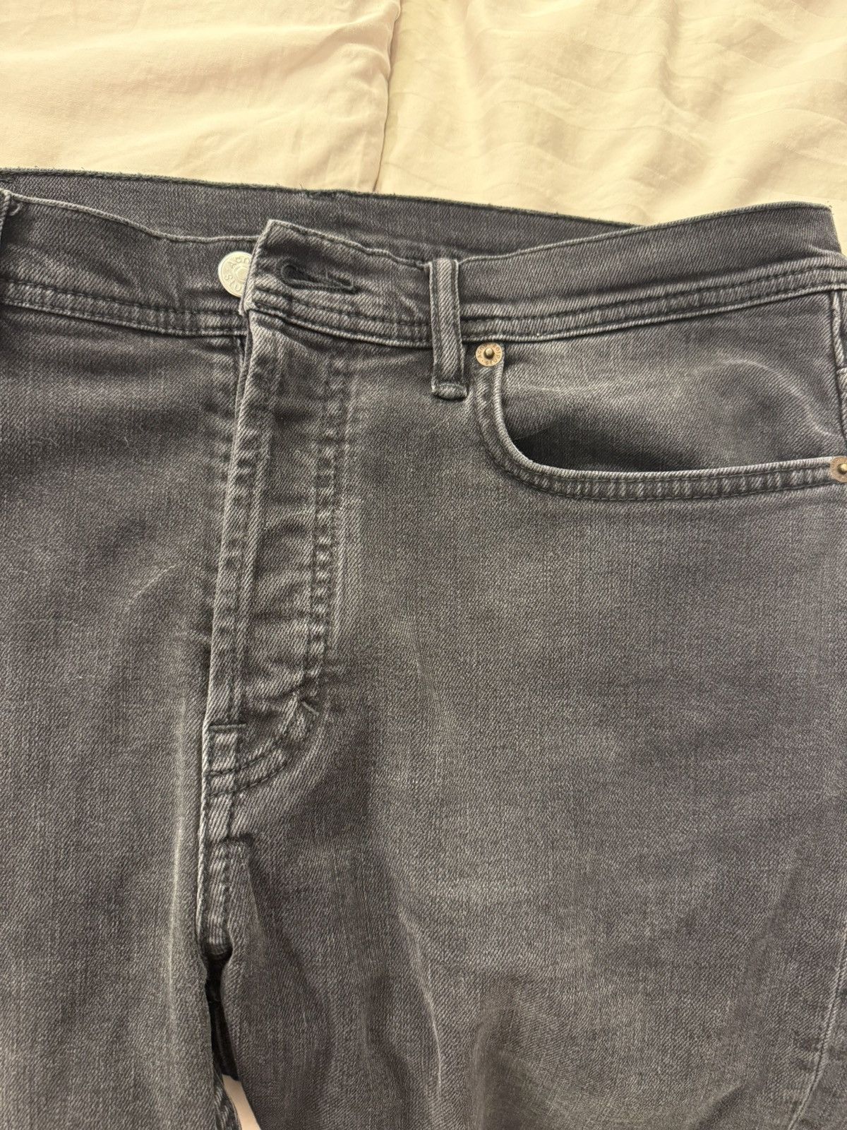 Acne Studios Acne Studios Dark Grey Jeans Size US 32 / EU 48 - 12 Thumbnail