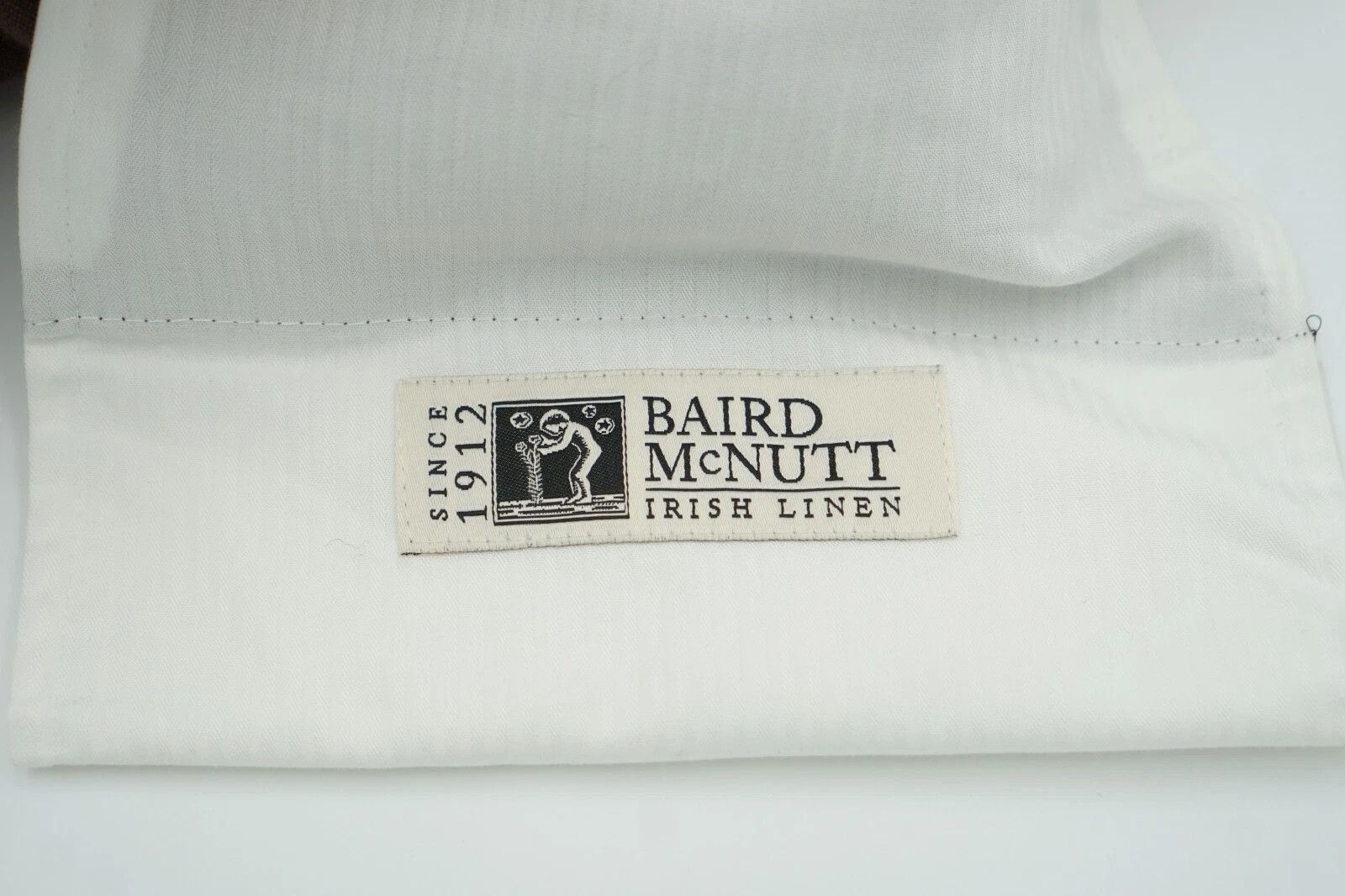 Suitsupply Men Suitsupply Soho Satu Trousers Linen Brown Size UK/US36 Size 36R - 4 Thumbnail