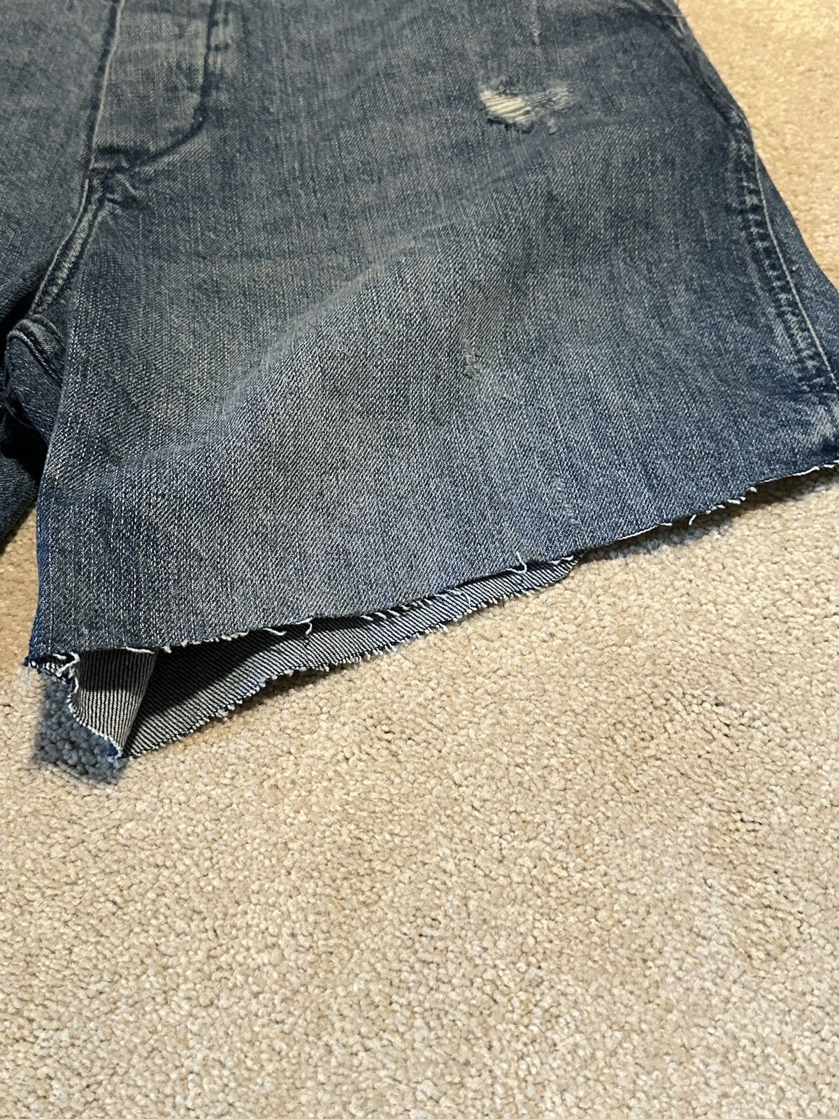 Dickies Cutoff Denim Overalls Jean Shorts Size US 32 / EU 48 - 5 Thumbnail
