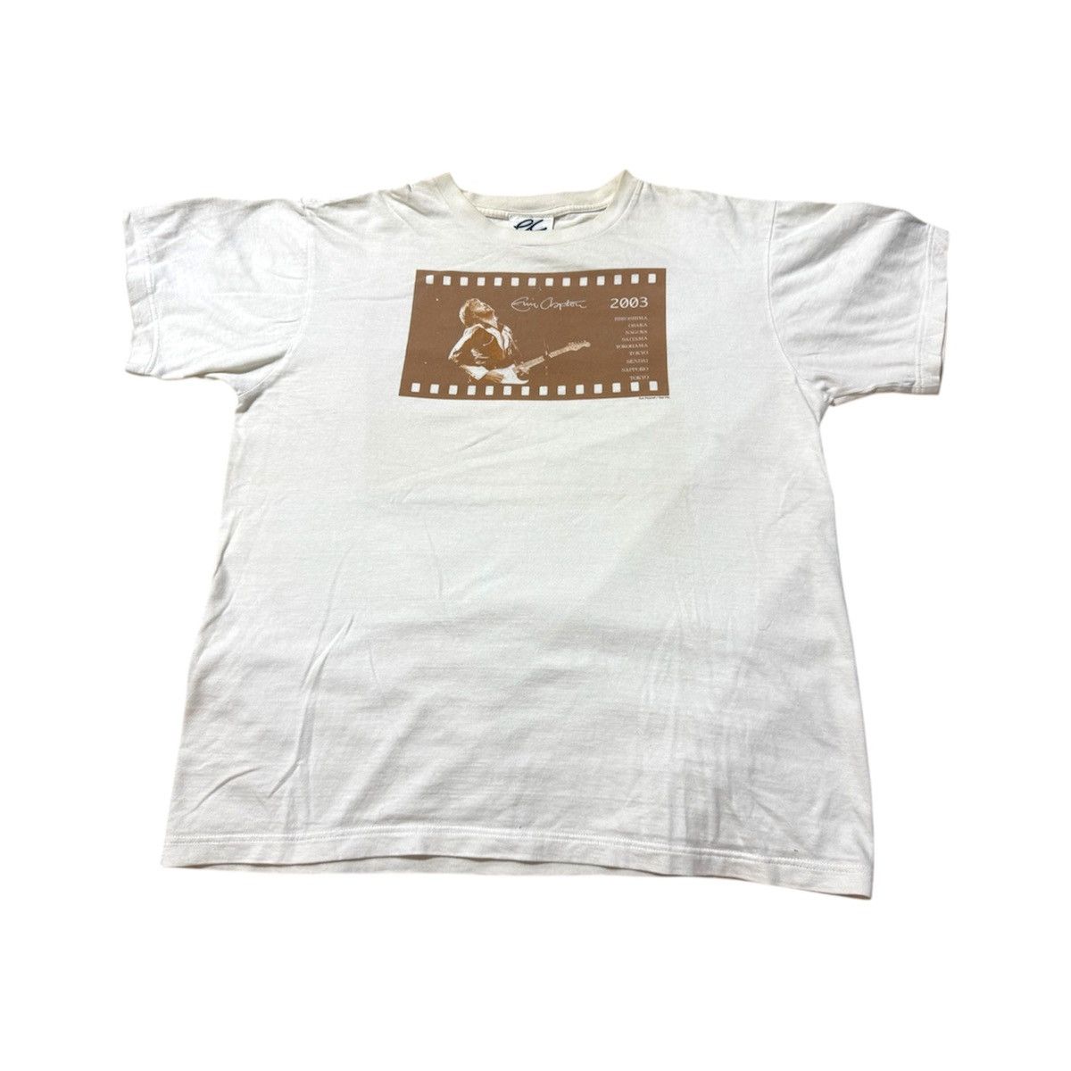 Band Tees × Vintage Vintage 2000s Eric Clapton Japan Tour T-Shirt Y2K Size US L / EU 52-54 / 3 - 1 Thumbnail