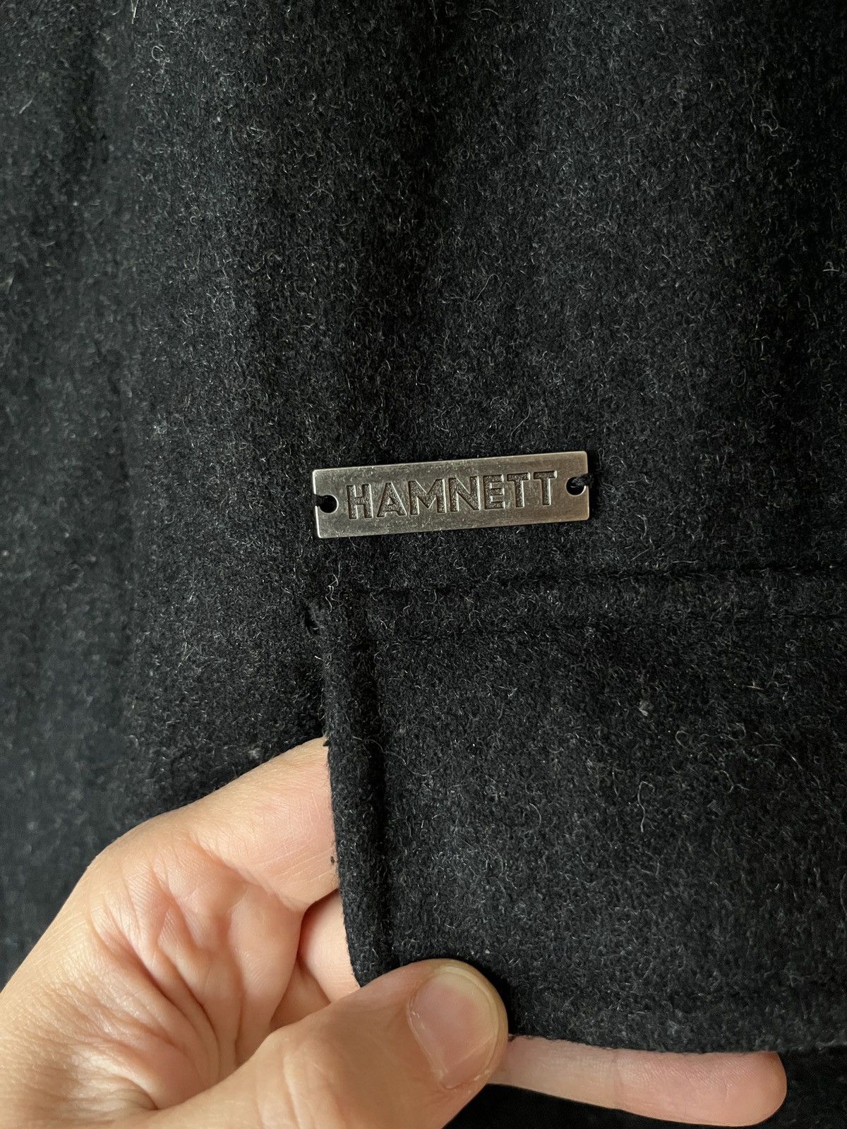 Katharine Hamnett London Katharine Hamnett Heavy Wool Gray Overcoat Duffle Coat Size US XL / EU 56 / 4 - 14 Thumbnail