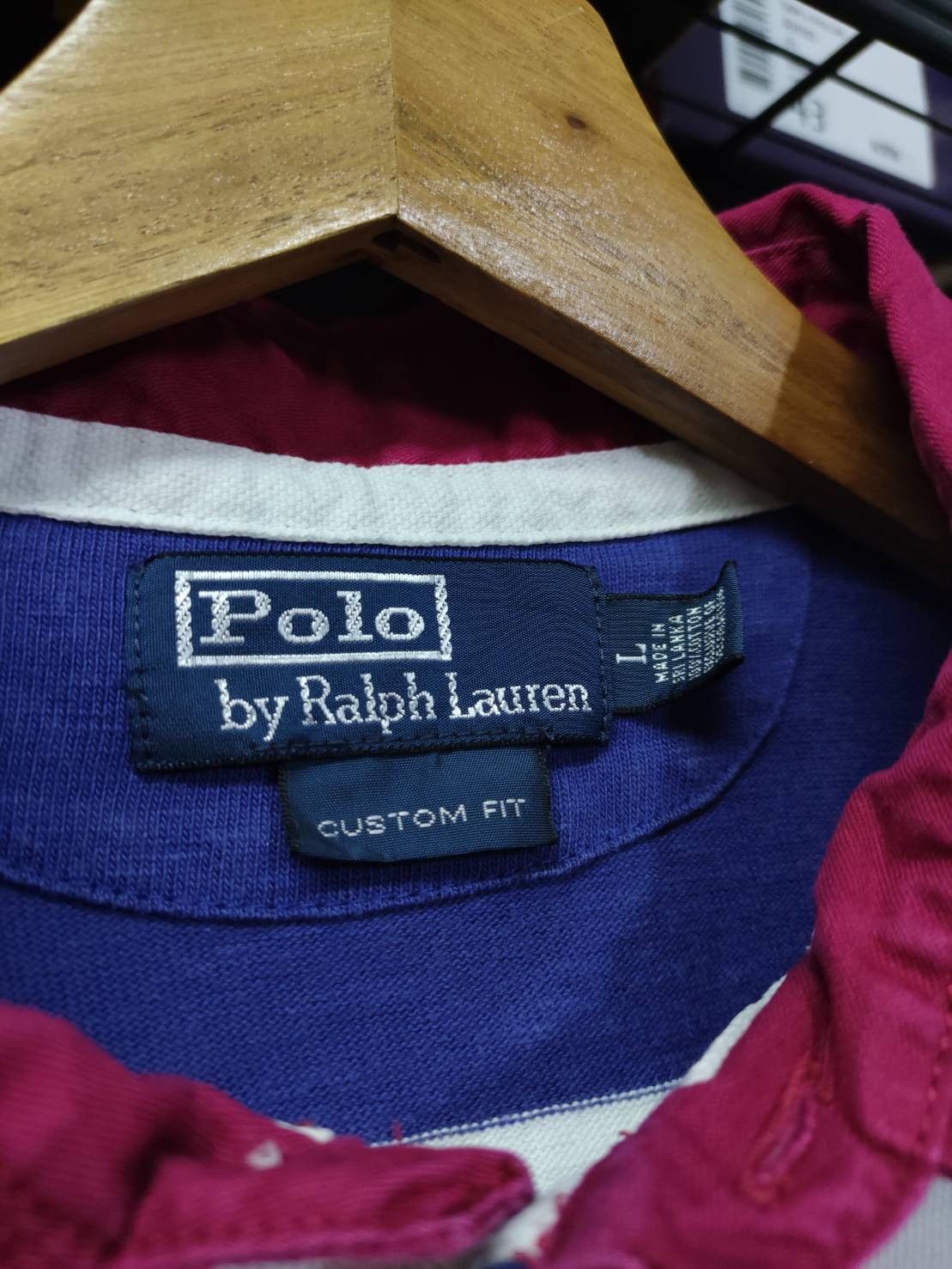 Rugby Ralph Lauren Rare! Vtg Polo Ralph Lauren " R.L.Y.C. " Longsleeve Shirt Size US L / EU 52-54 / 3 - 5 Thumbnail