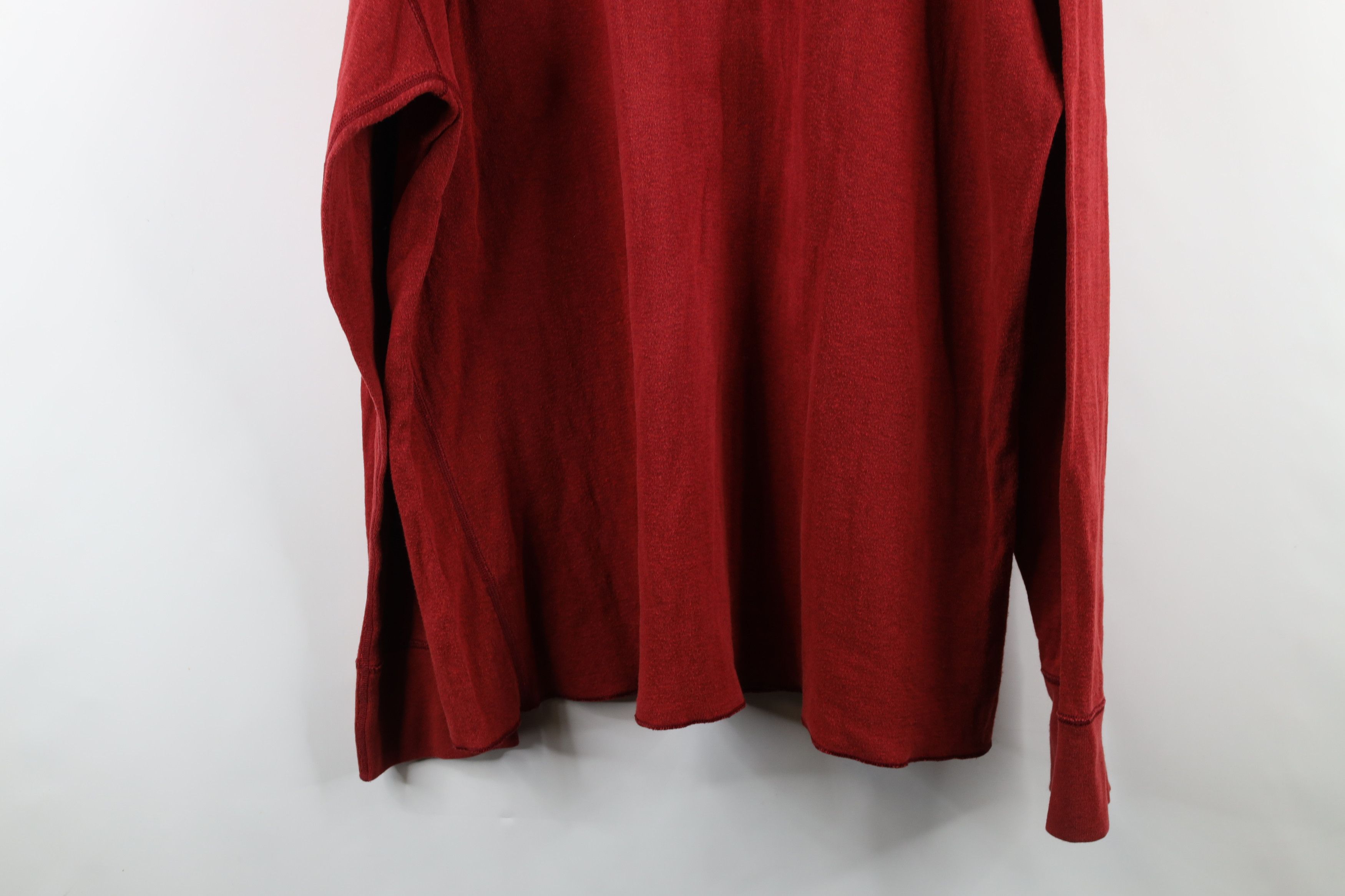 L.L. Bean × Vintage Vintage LL Bean Double Wall Wool Blend Thermal T-Shirt Red Size US XL / EU 56 / 4 - 13 Thumbnail