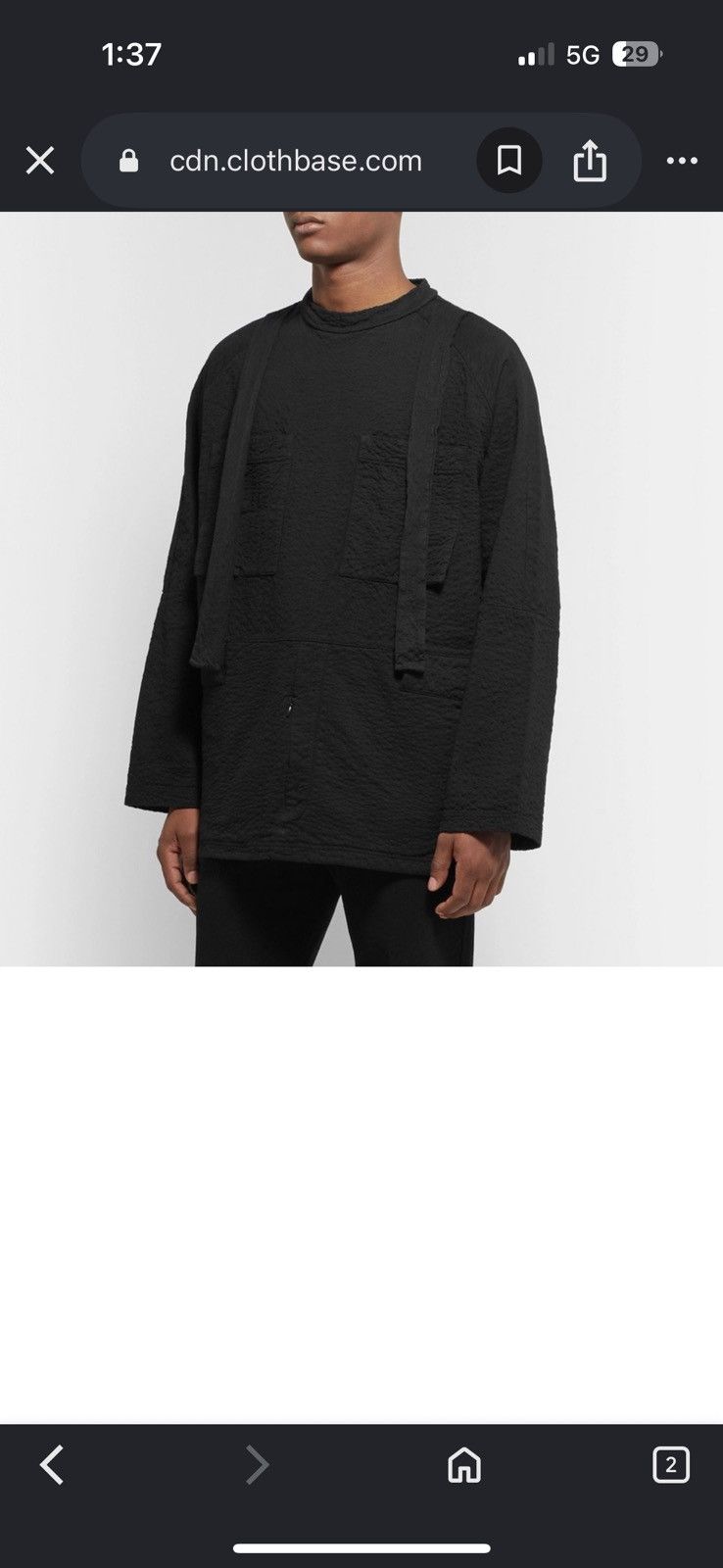 Craig Green Craig Green Oversized Sweatshirt Size US L / EU 52-54 / 3 - 9 Thumbnail