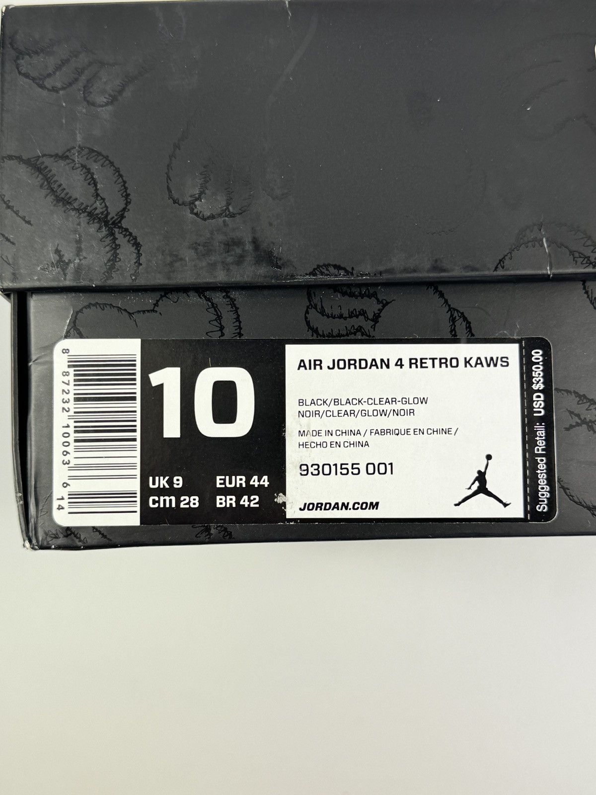 Jordan Brand × Kaws JORDAN 4 x KAWS SNEAKERS Size US 10 / EU 43 - 16 Thumbnail