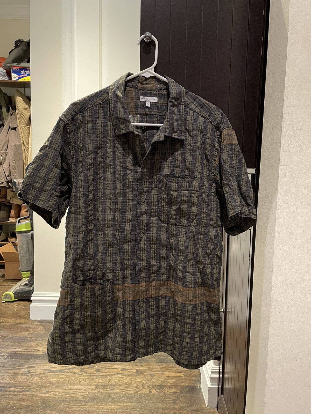 Engineered Garments Engineered Garments Short Sleeve Button Down Size US L / EU 52-54 / 3 - 1 Thumbnail