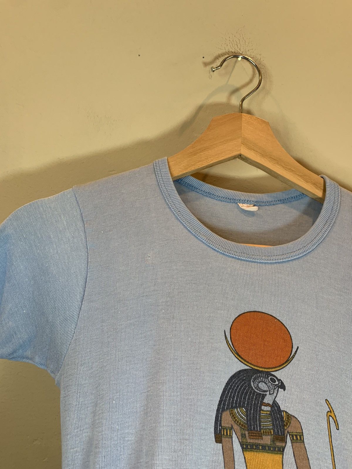 Vintage *RARE* Vintage 70’s Ancient Egyptian Art Single Stitch Shirt Size US S / EU 44-46 / 1 - 4 Thumbnail